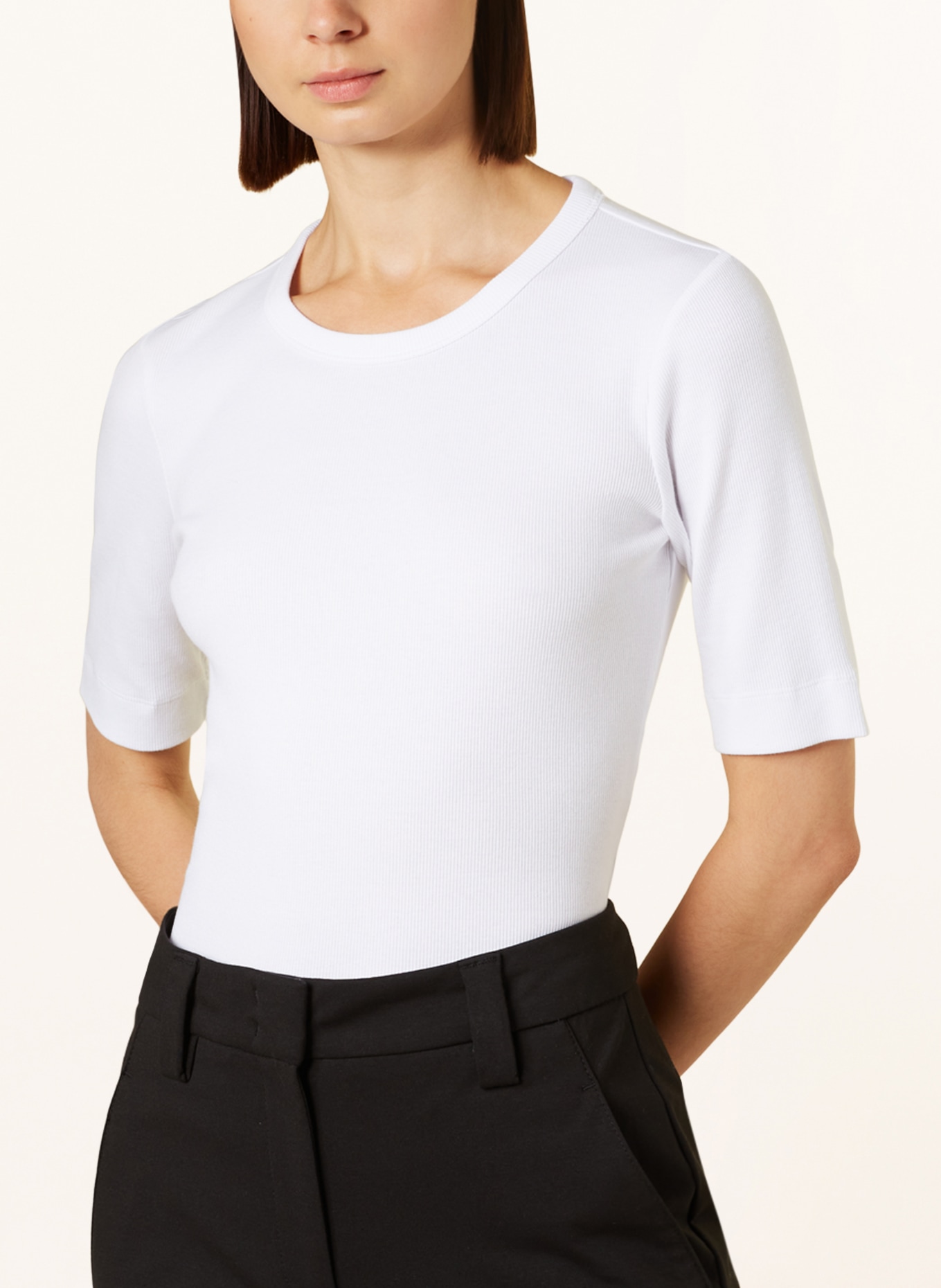 OPUS T-shirt SUSTAFA, Color: WHITE (Image 4)