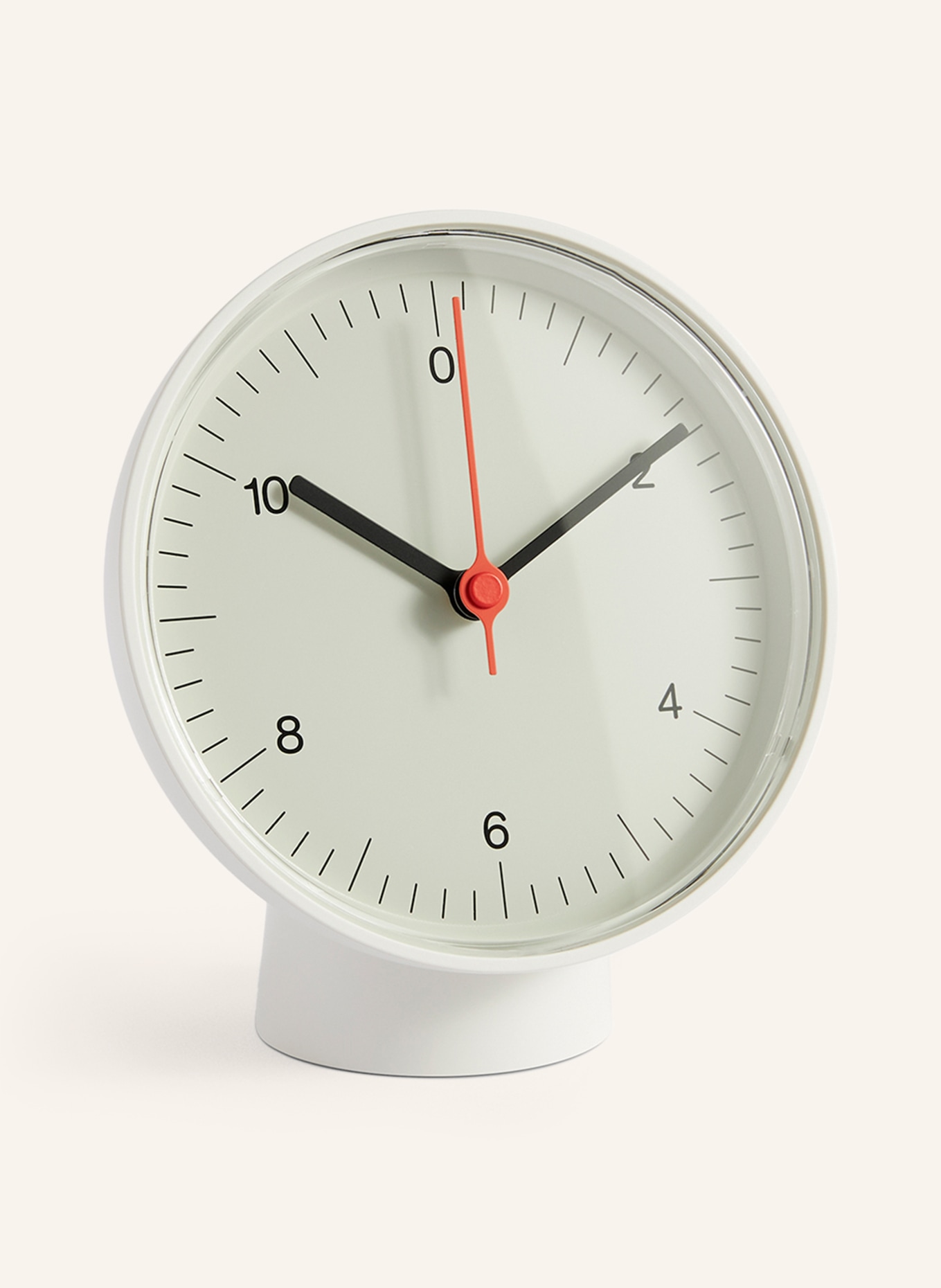 HAY Table clock, Color: WHITE (Image 1)