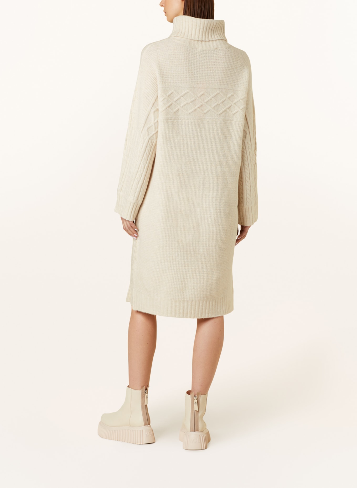 CARTOON Knit dress, Color: CREAM (Image 3)