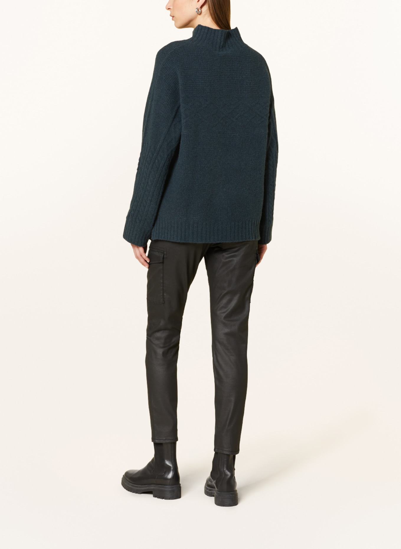 CARTOON Sweater, Color: DARK GREEN (Image 3)