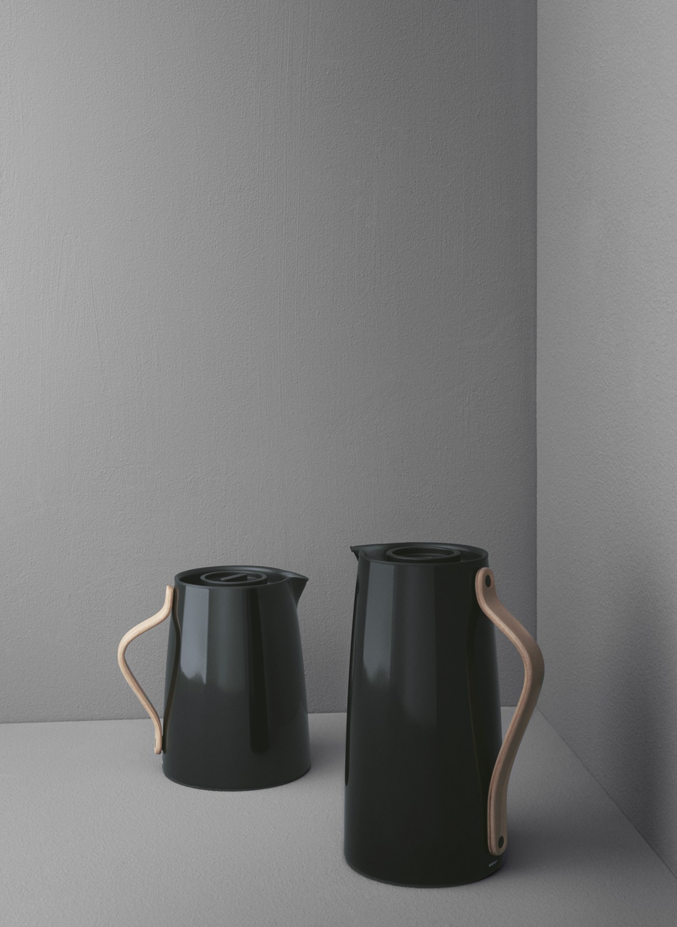 stelton Thermally insulated jug EMMA, Color: BLACK (Image 2)