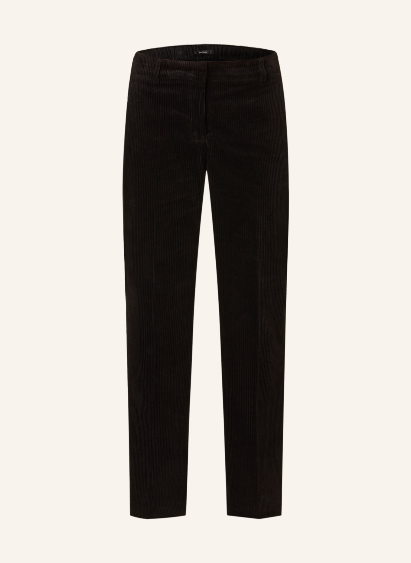 OPUS Corduroy trousers MAHLIA, Color: BLACK (Image 1)