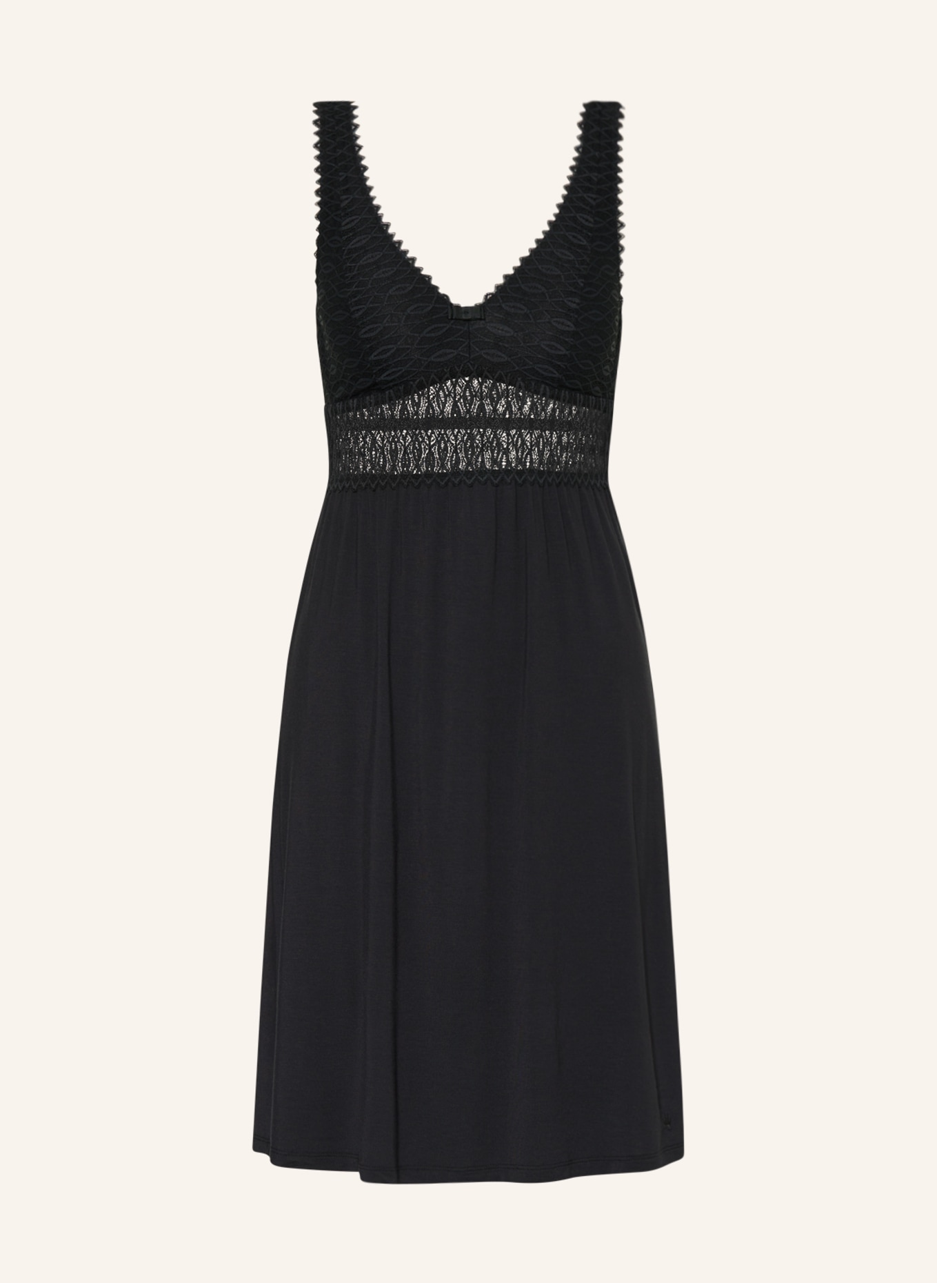 Triumph Nightgown AQUA SPOTLIGHT, Color: BLACK (Image 1)