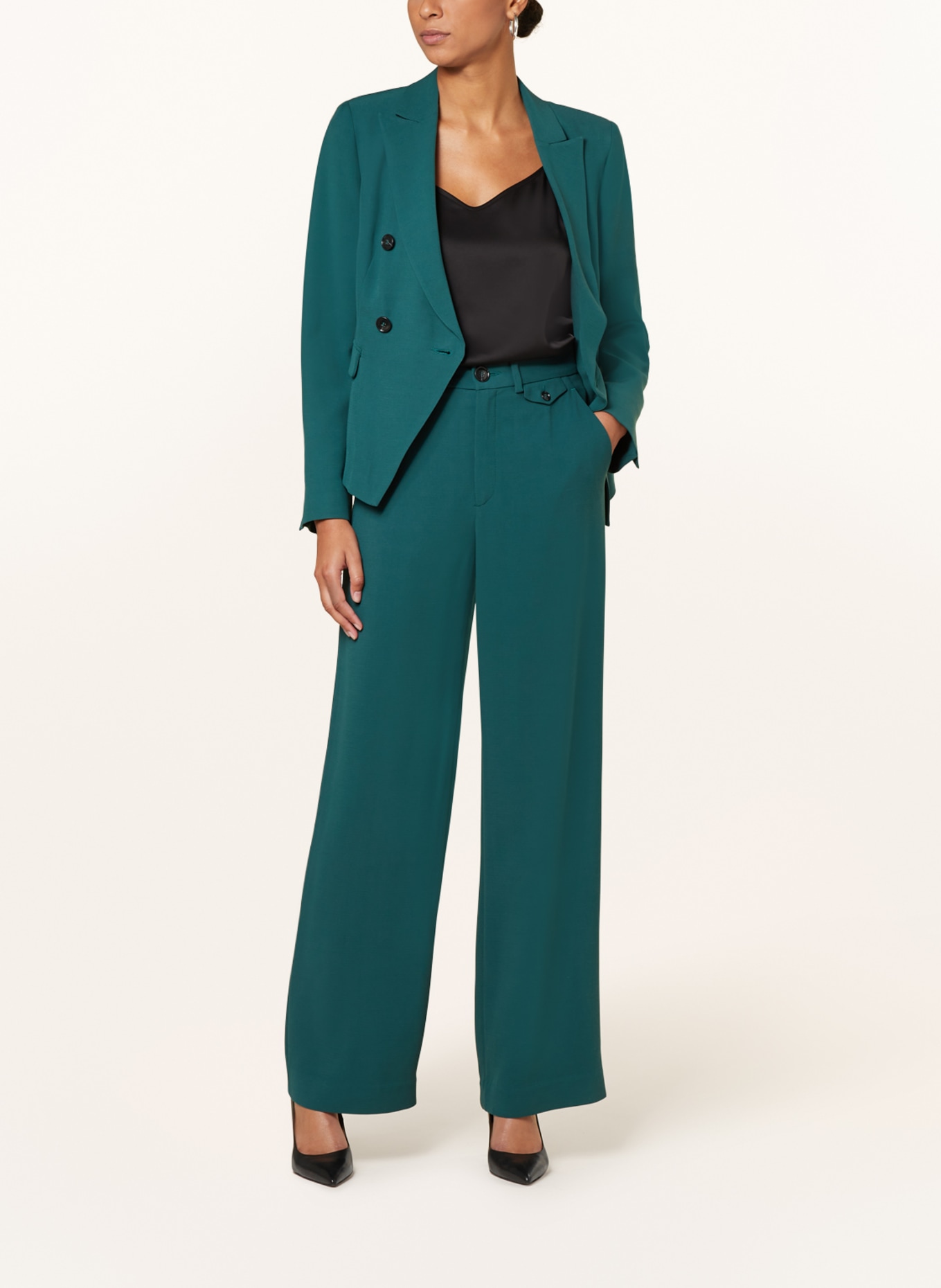 VANILIA Trousers, Color: GREEN (Image 2)