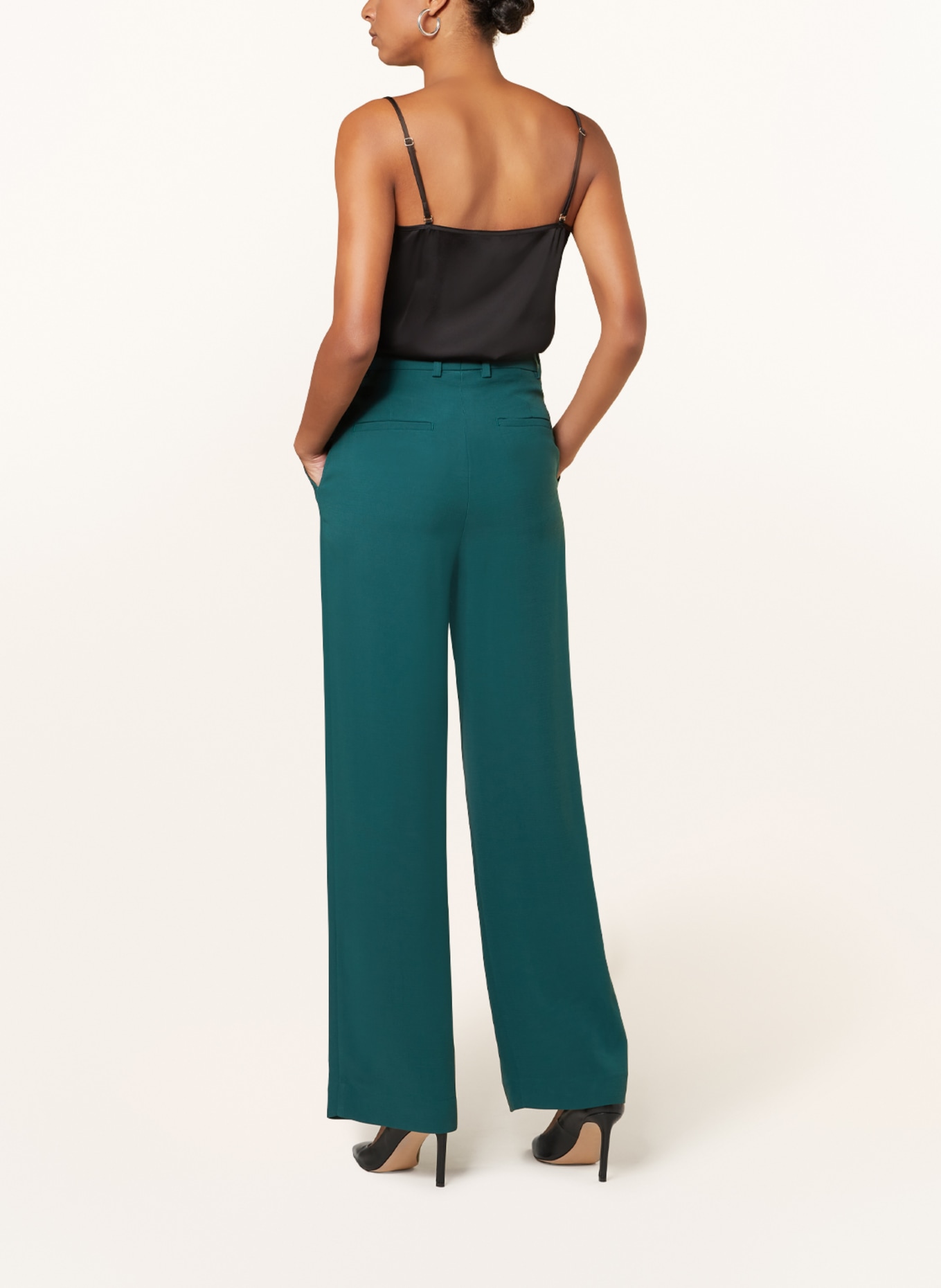 VANILIA Trousers, Color: GREEN (Image 3)