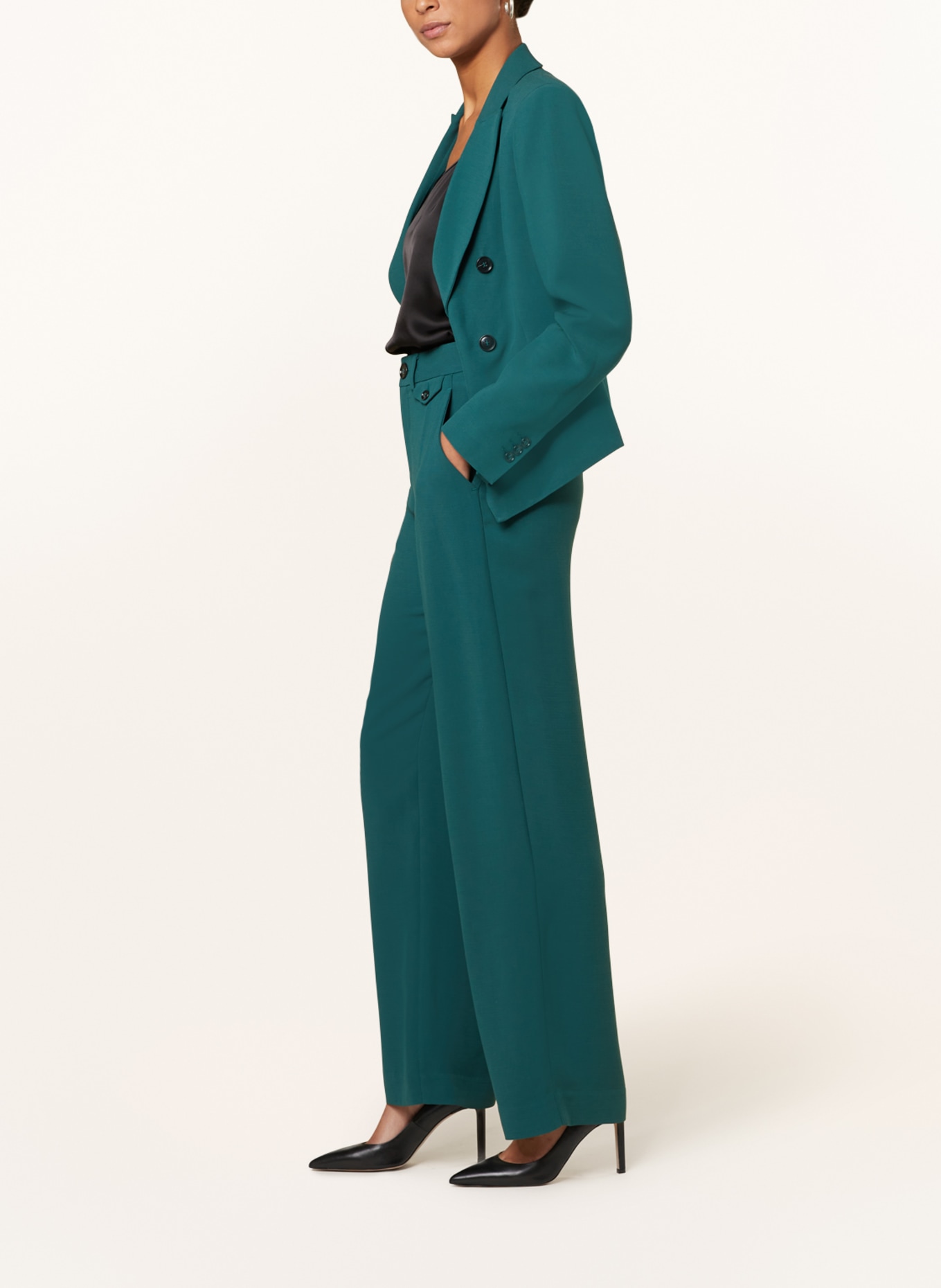 VANILIA Trousers, Color: GREEN (Image 4)