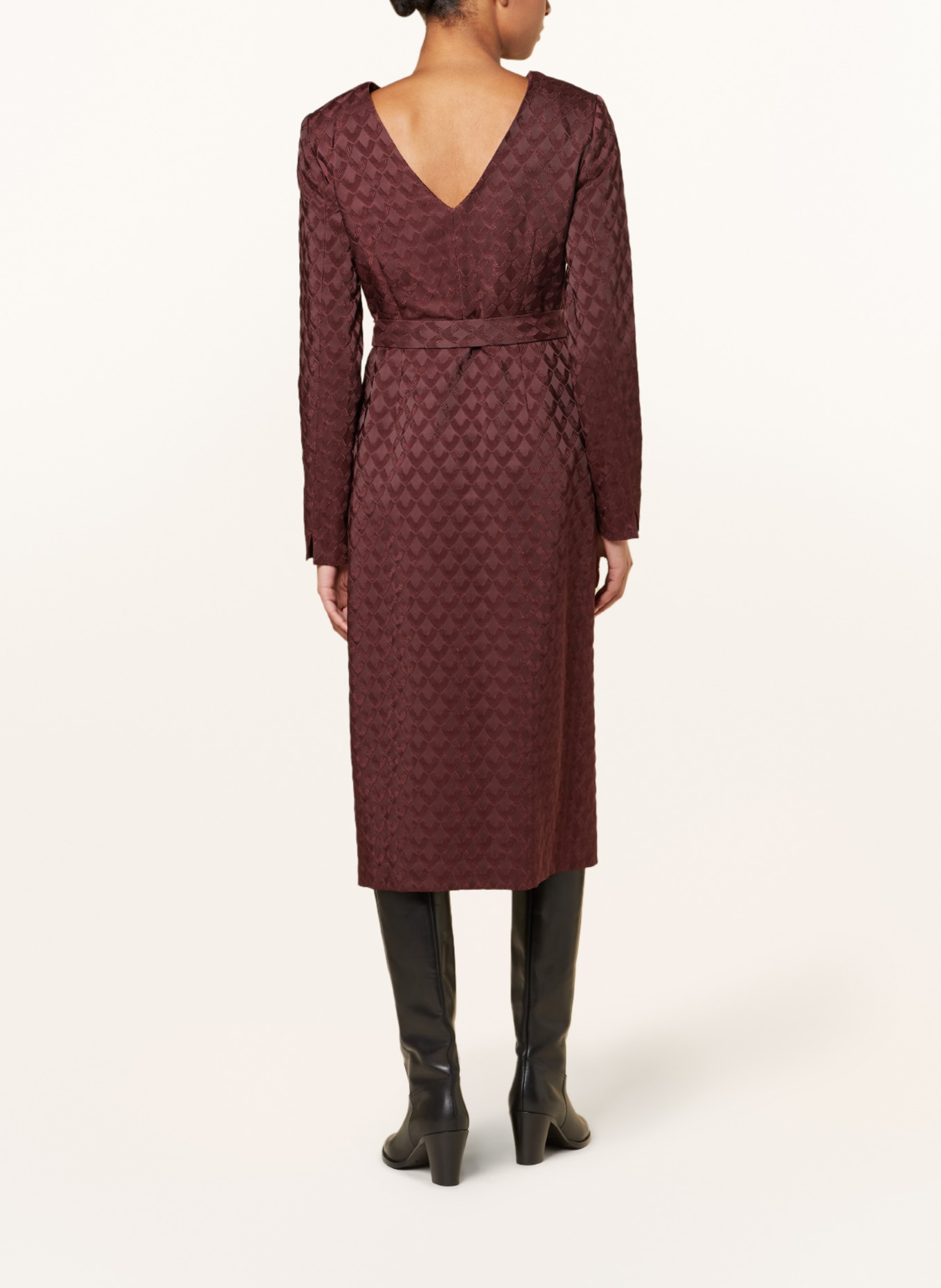 VANILIA Dress, Color: BROWN (Image 3)