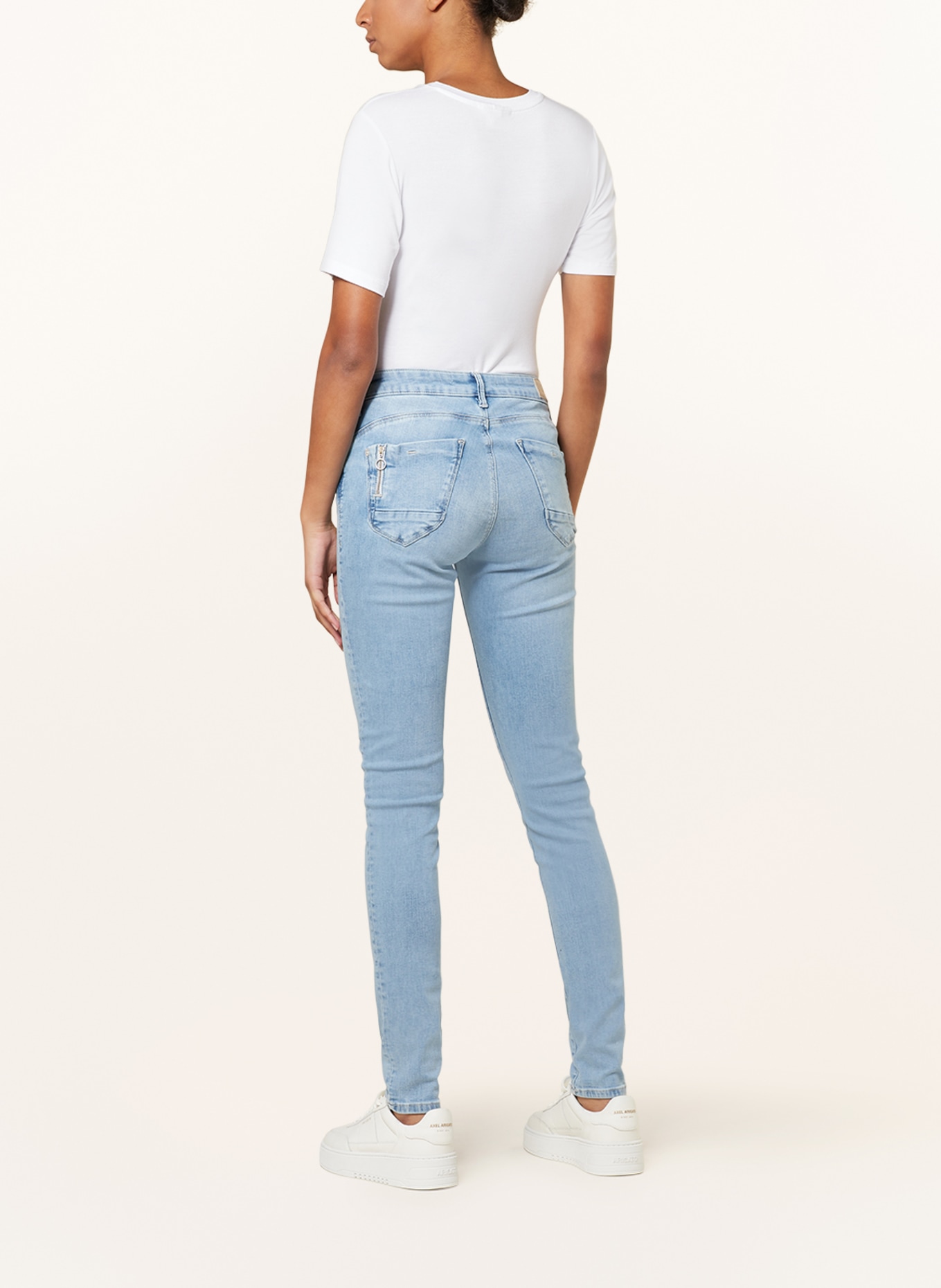 mavi Skinny Jeans ADRIANA, Farbe: 80392 lt glam (Bild 3)