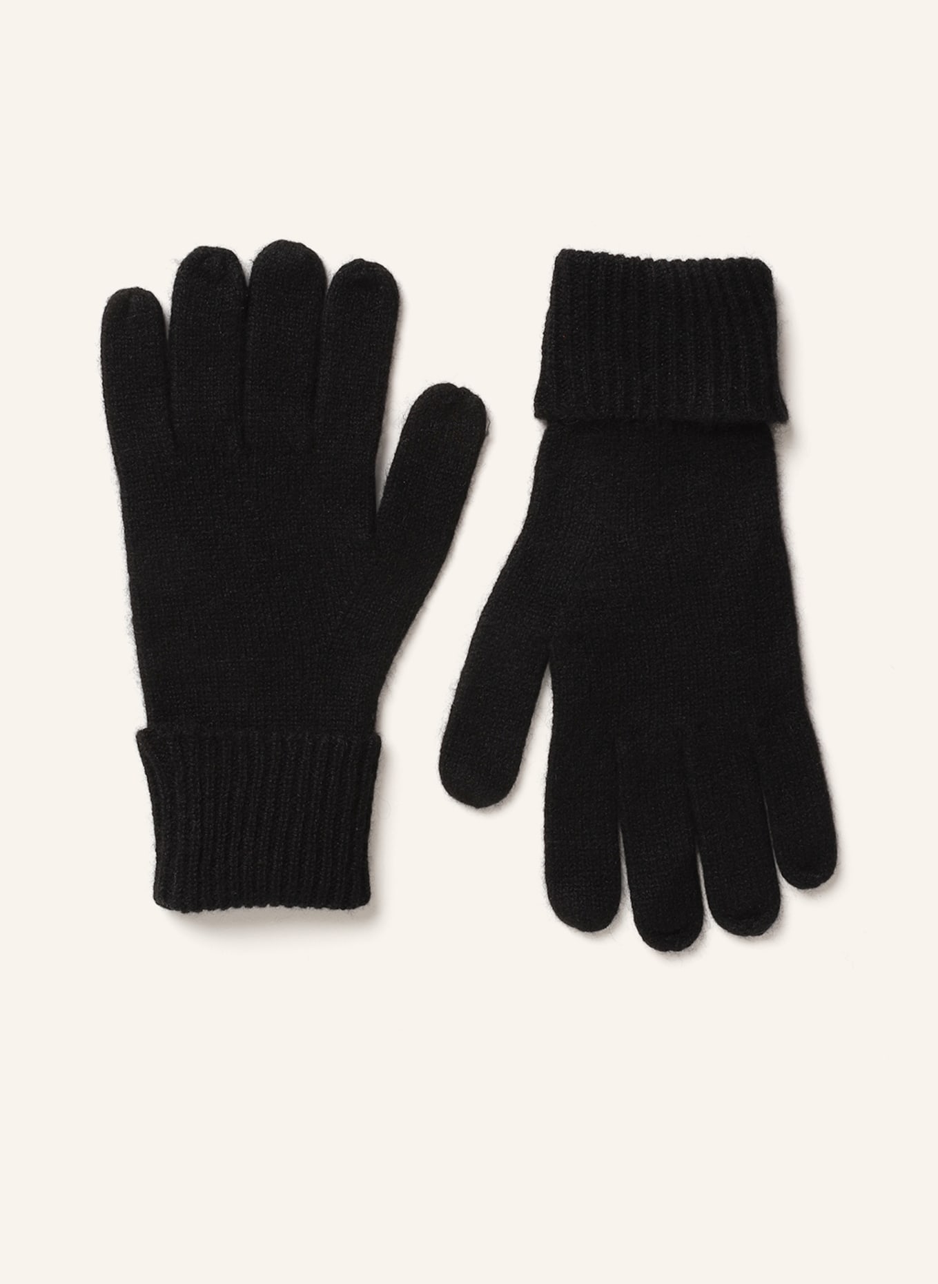 ba&sh Cashmere-Handschuhe LIMON, Farbe: SCHWARZ (Bild 1)
