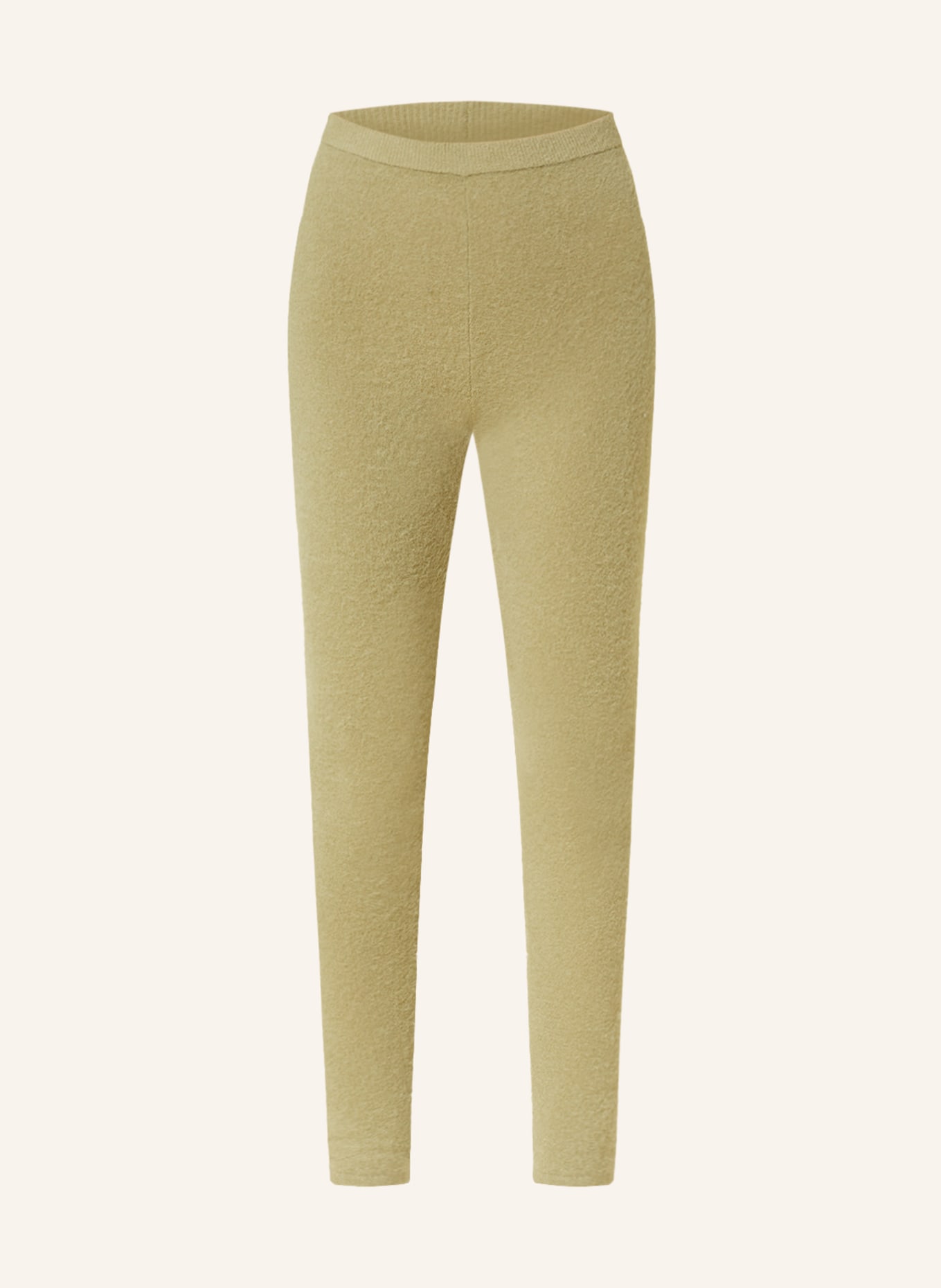 American Vintage Knit trousers, Color: LIGHT GREEN (Image 1)