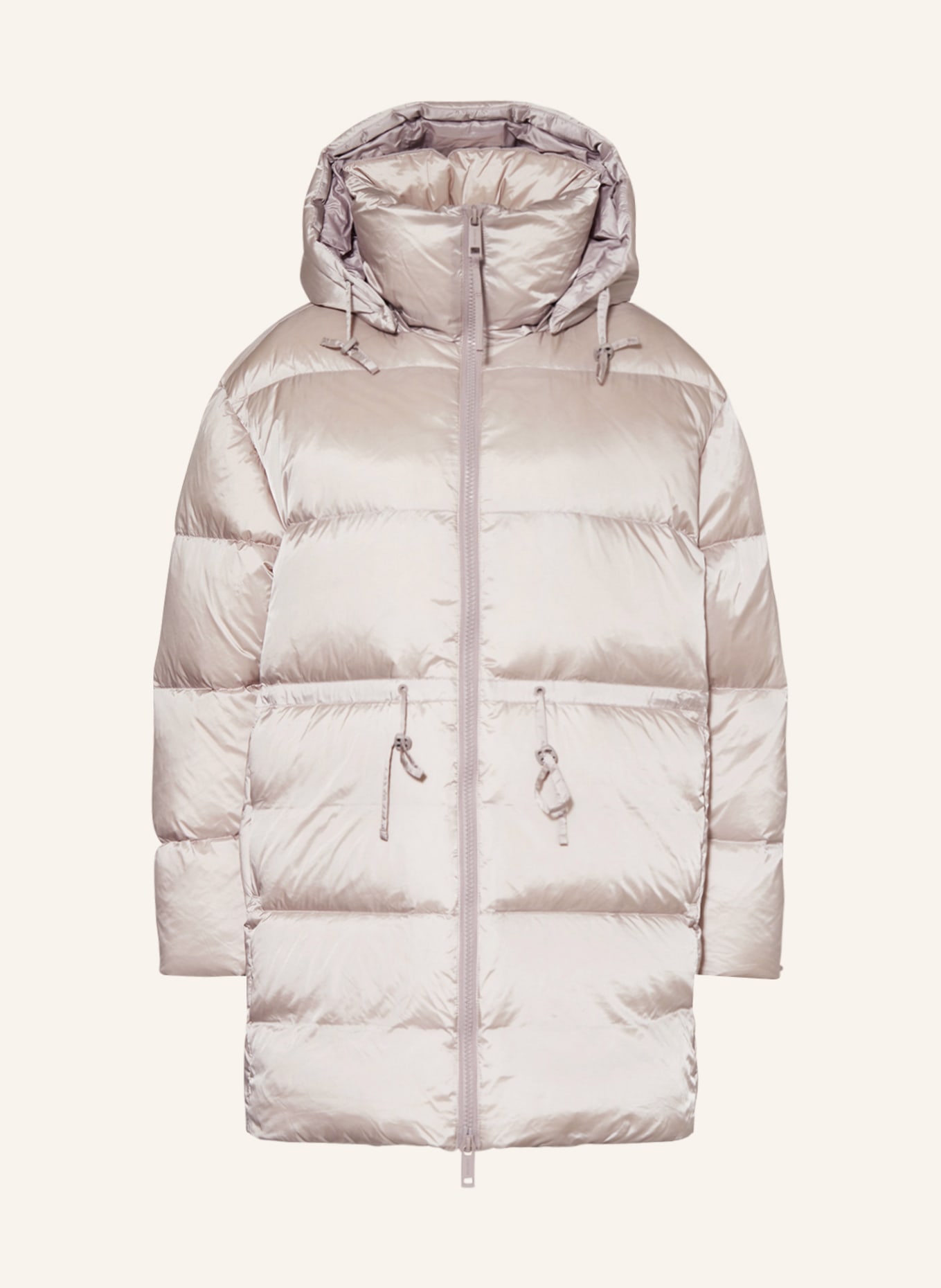 Calvin Klein Péřová bunda s odnímatelnou kapucí, Barva: ČERNOŠEDÁ (Obrázek 1)