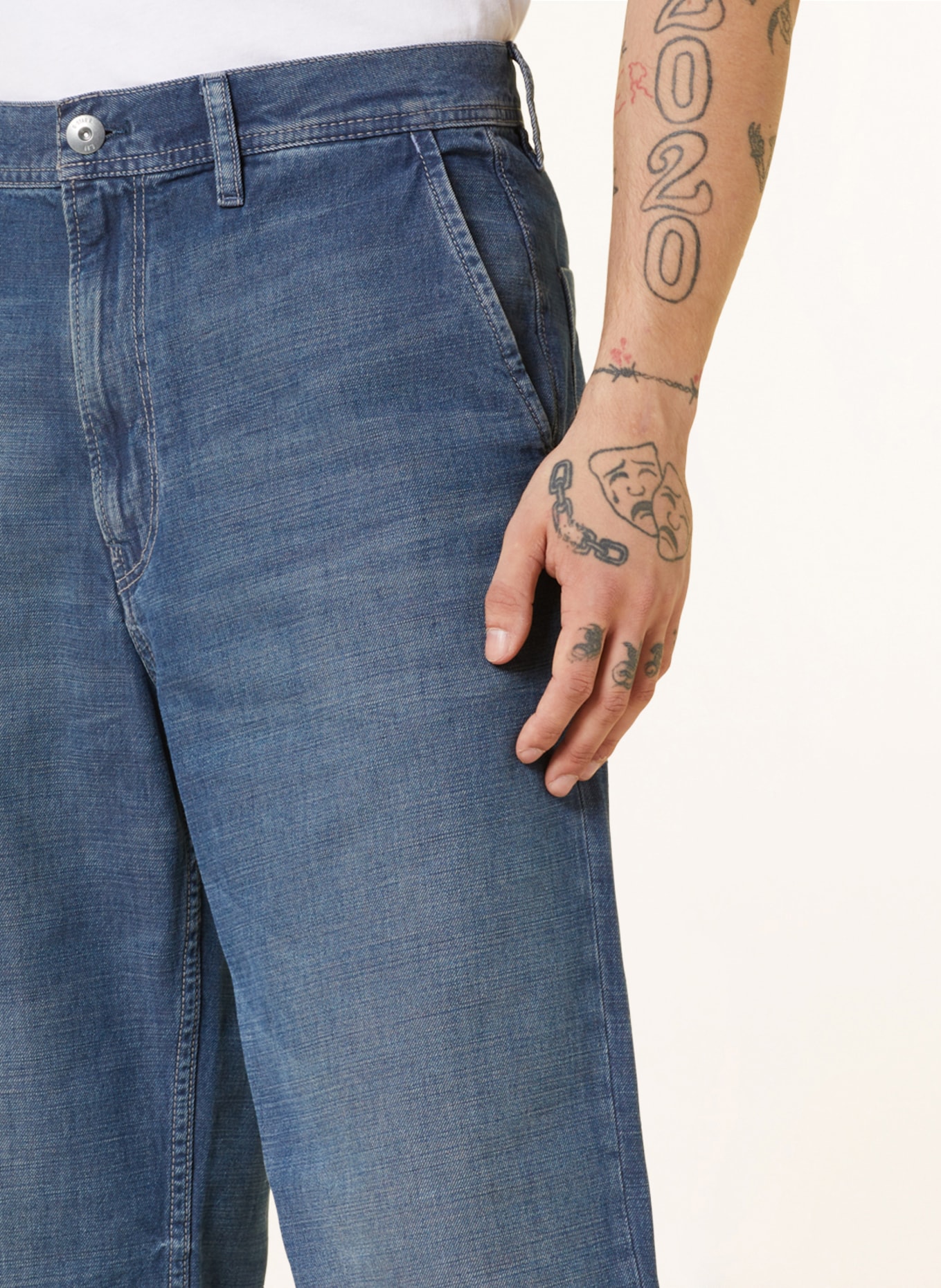 G-Star RAW Jeans MODSON Relaxed Fit, Farbe: G329 faded mallard blue (Bild 5)