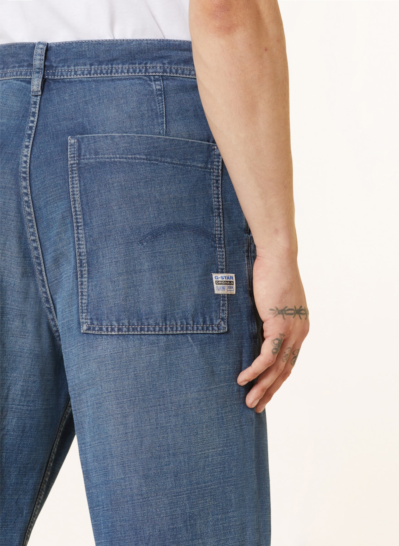 G-Star RAW Jeans MODSON Relaxed Fit, Farbe: G329 faded mallard blue (Bild 6)