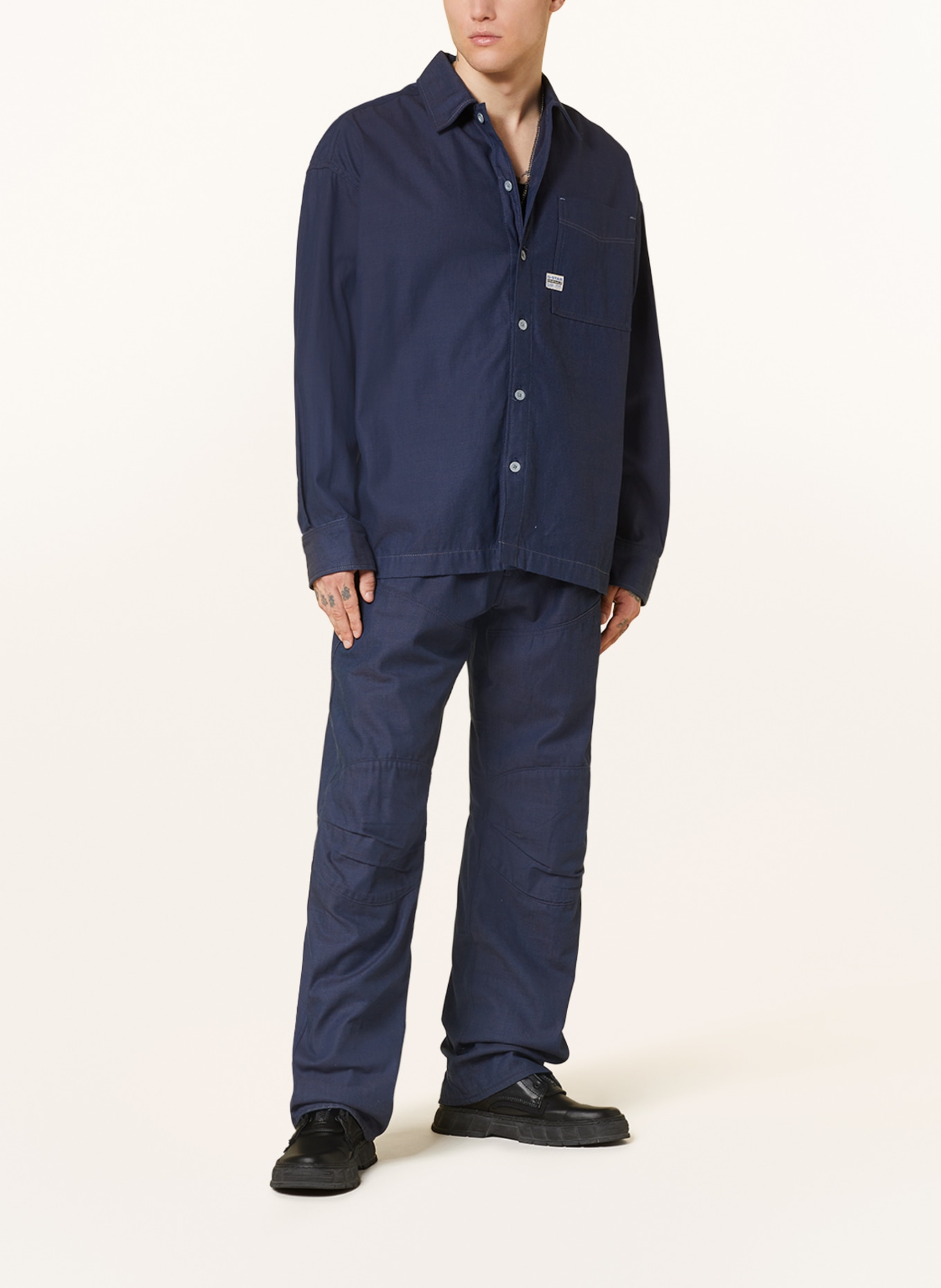 G-Star RAW Jeans-Overshirt, Farbe: DUNKELBLAU (Bild 2)