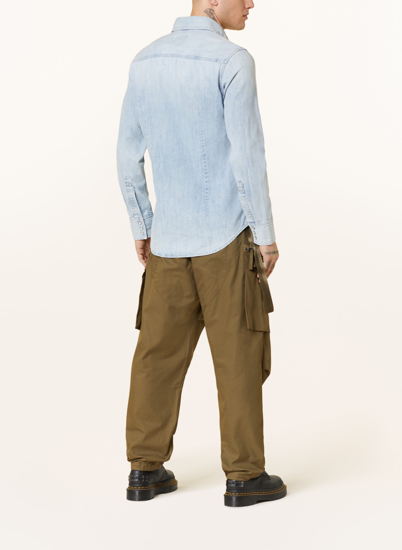 G-Star RAW Jeansowa koszula wierzchnia, Kolor: JASNONIEBIESKI (Obrazek 3)