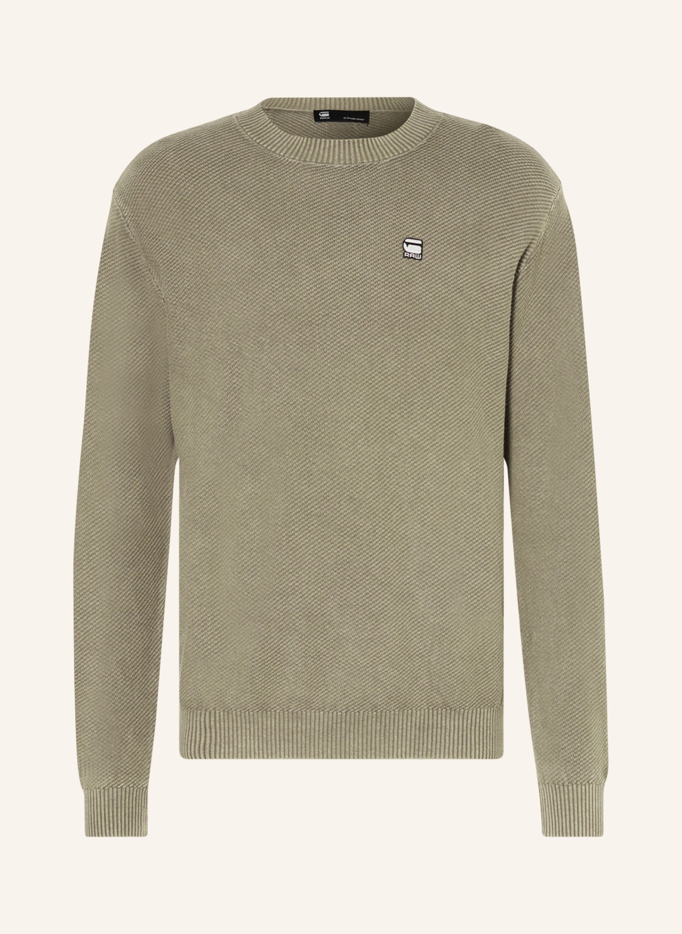 G-Star RAW Sweater MOSS, Color: OLIVE (Image 1)