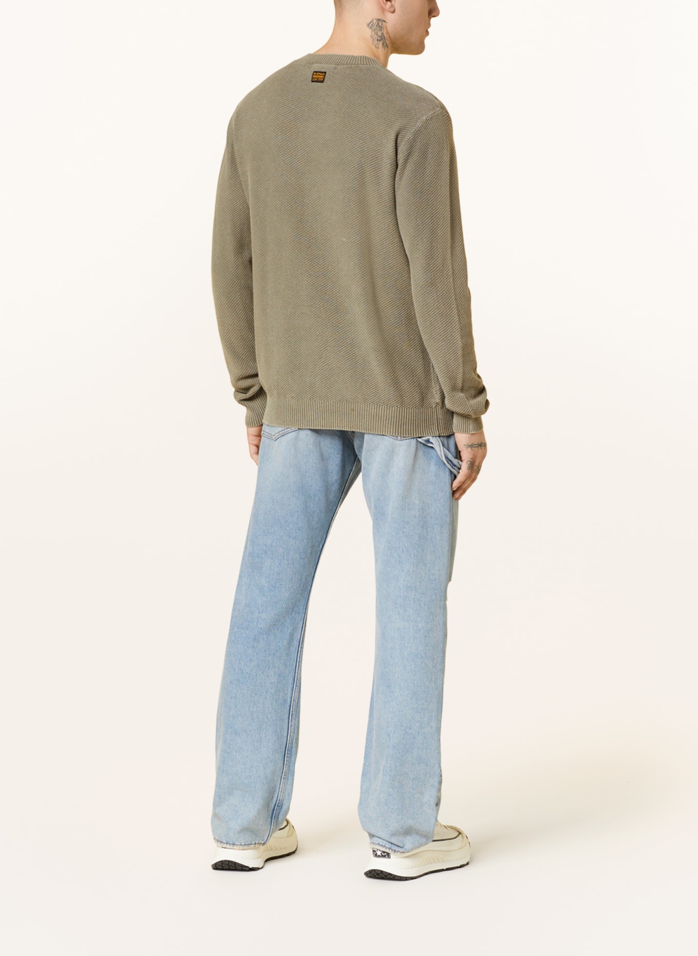G-Star RAW Sweater MOSS, Color: OLIVE (Image 3)