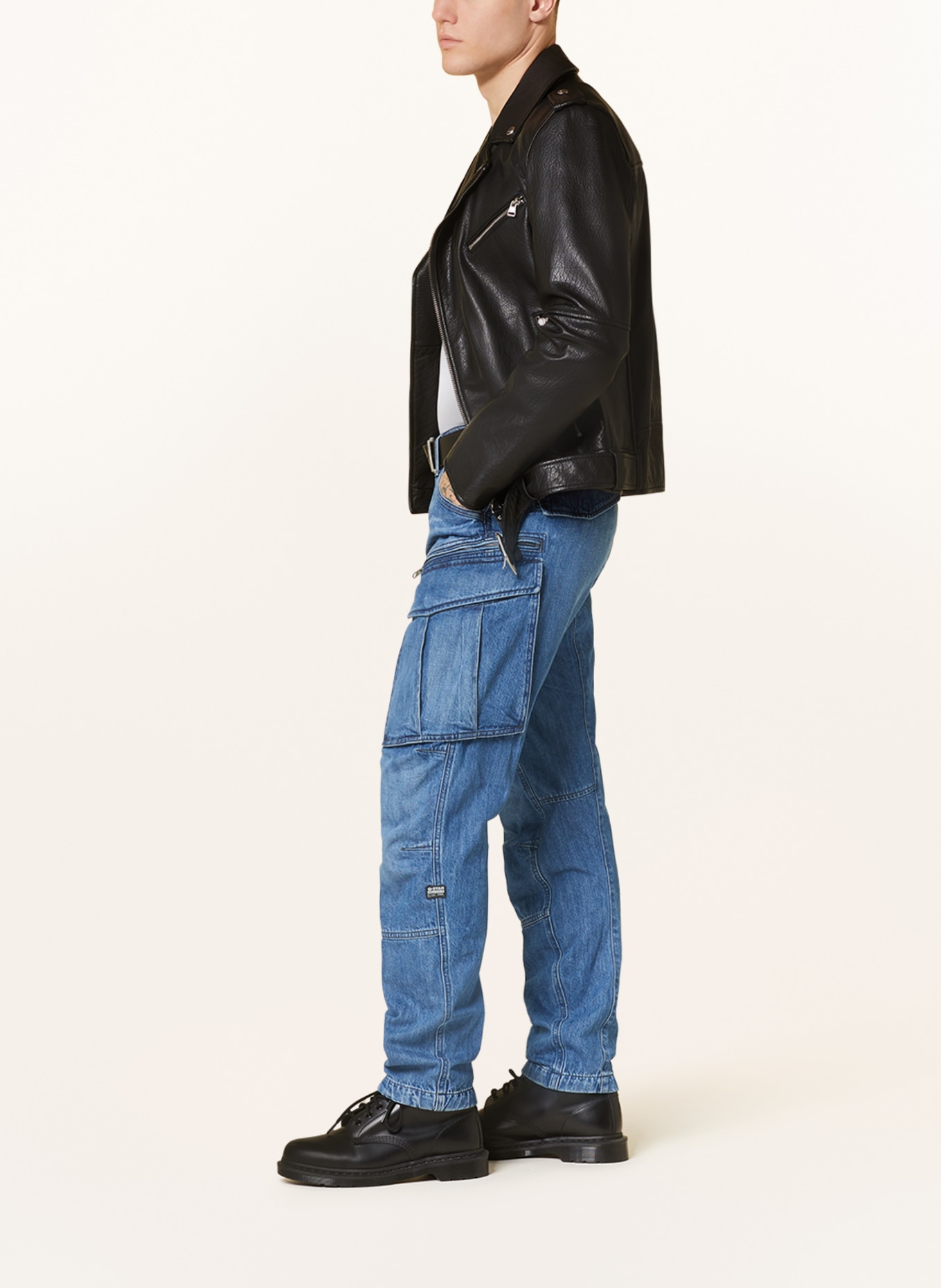 G-Star RAW Jeans straight tapered fit, Color: G326 faded cliffside blue (Image 4)