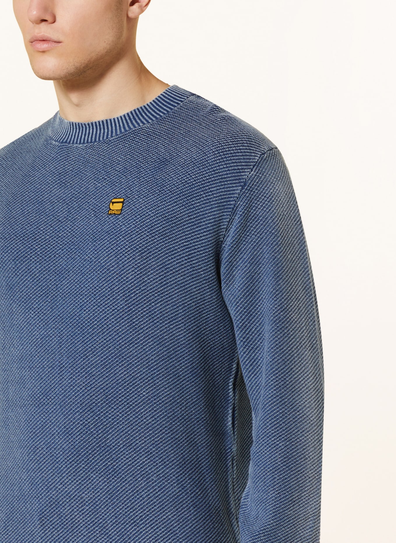 G-Star RAW Sweater INDIGO MOSS, Color: BLUE (Image 4)