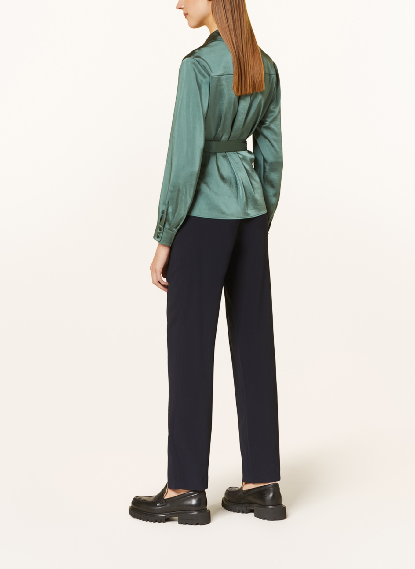 CLAUDIE PIERLOT Spodnie, Kolor: GRANATOWY (Obrazek 3)