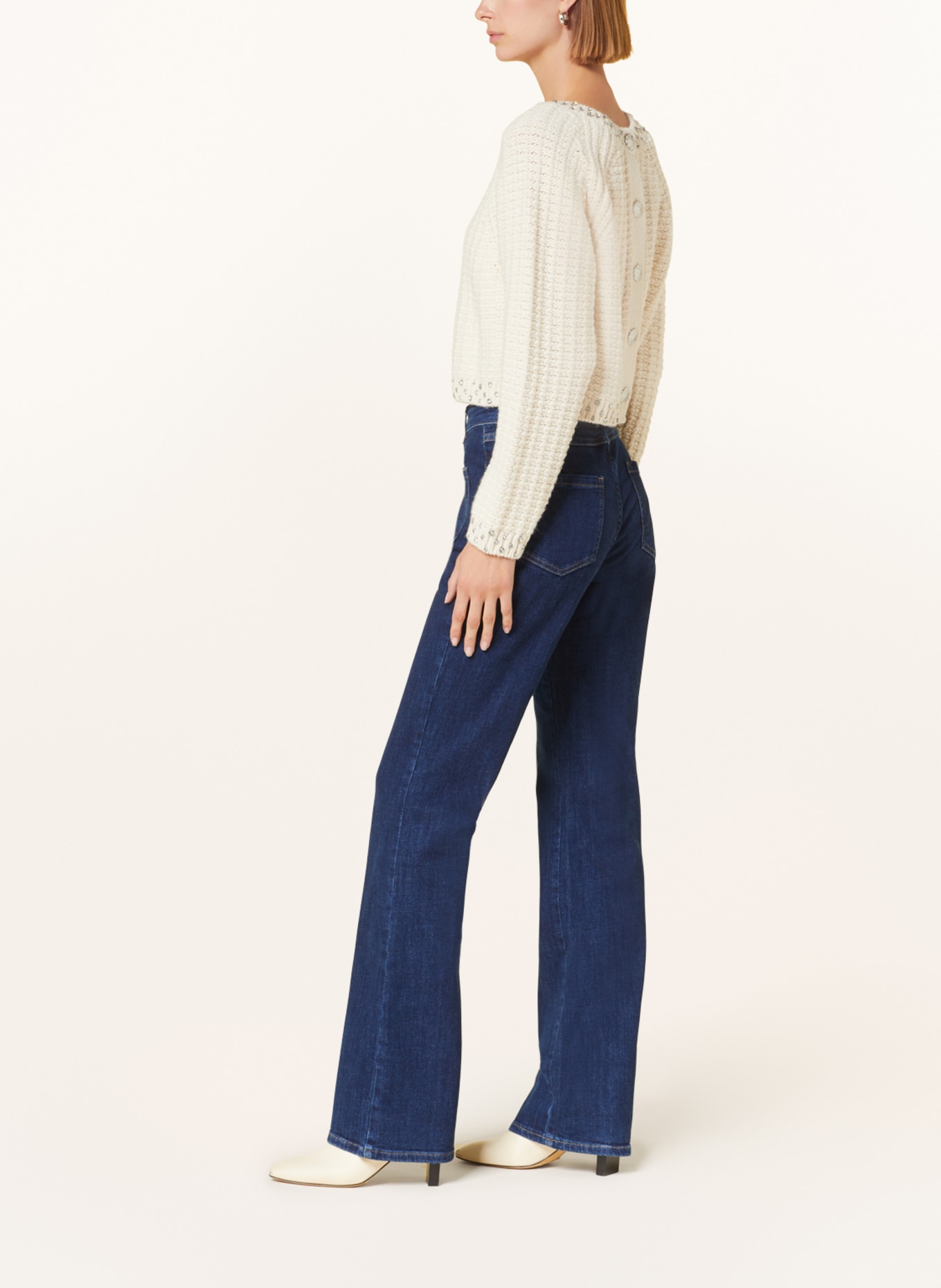 ba&sh Flared Jeans ROSS, Farbe: BLUE BLUE JEANS (Bild 4)