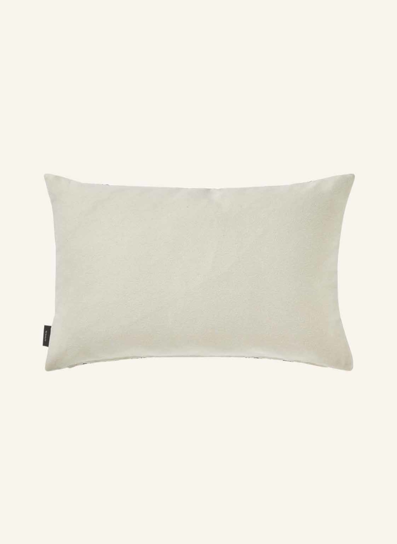ROHLEDER Decorative cushion EVERGLADES with feather filling, Color: CREAM/ BLACK (Image 2)