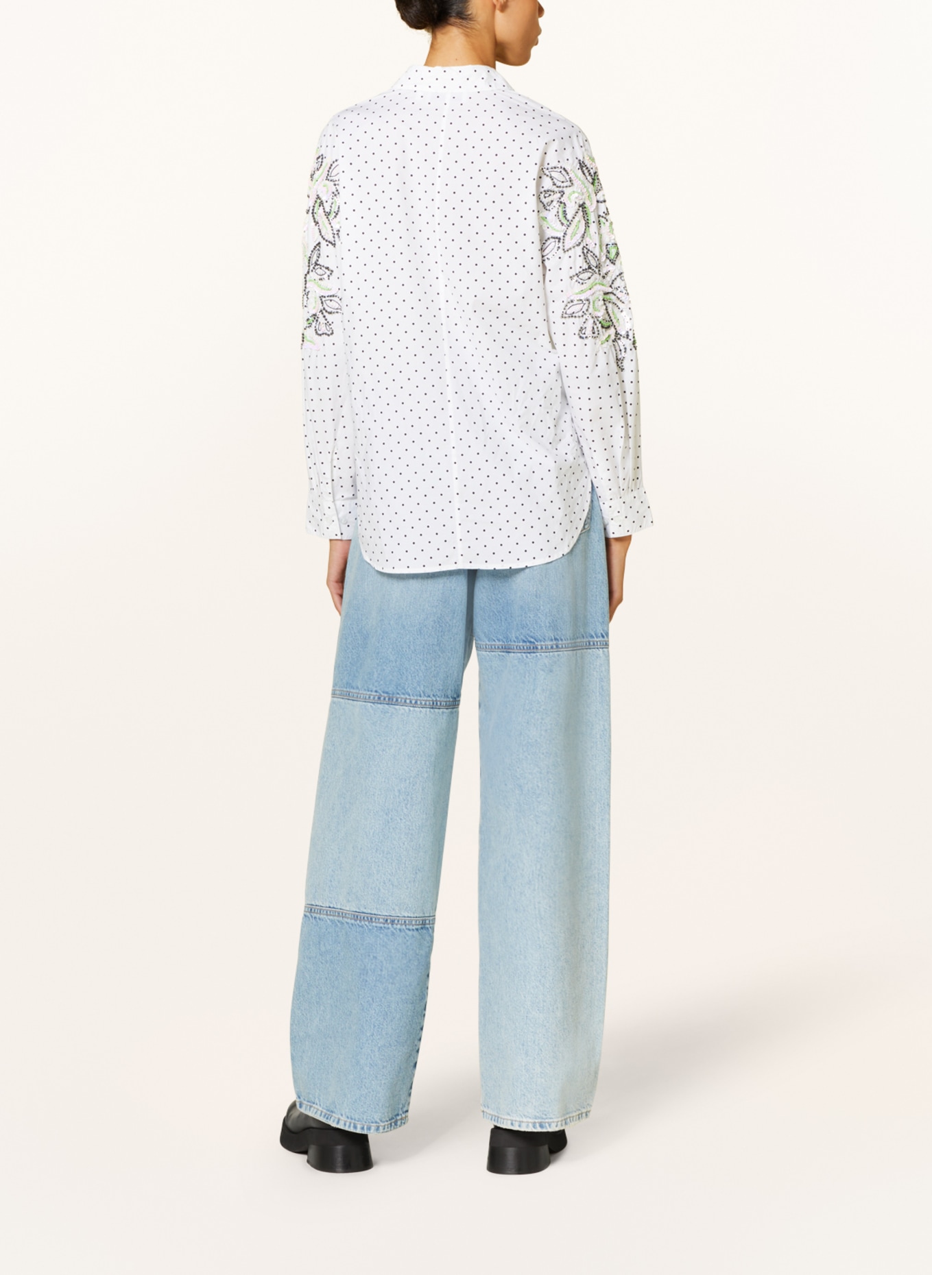 ESSENTIEL ANTWERP Shirt blouse FEENIE with sequins, Color: WHITE (Image 3)