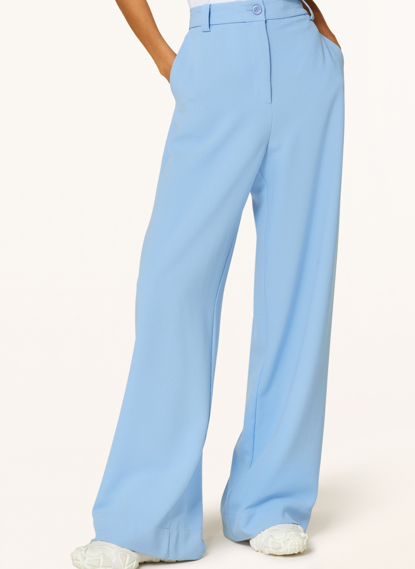 ESSENTIEL ANTWERP Trousers FALL, Color: LIGHT BLUE (Image 5)
