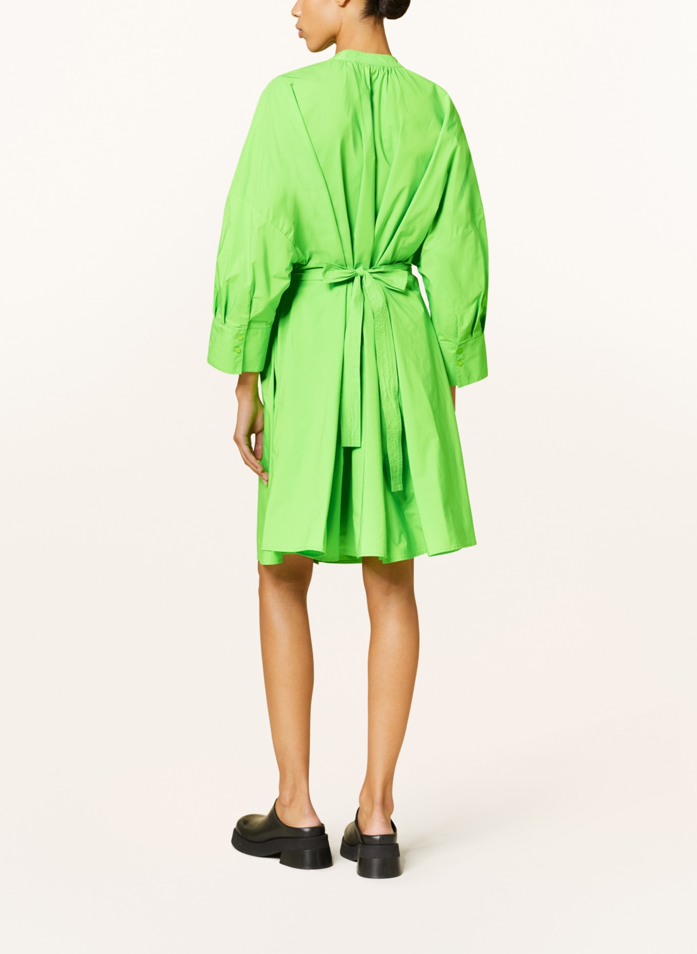 ESSENTIEL ANTWERP Dress FIREPINK, Color: NEON GREEN (Image 3)
