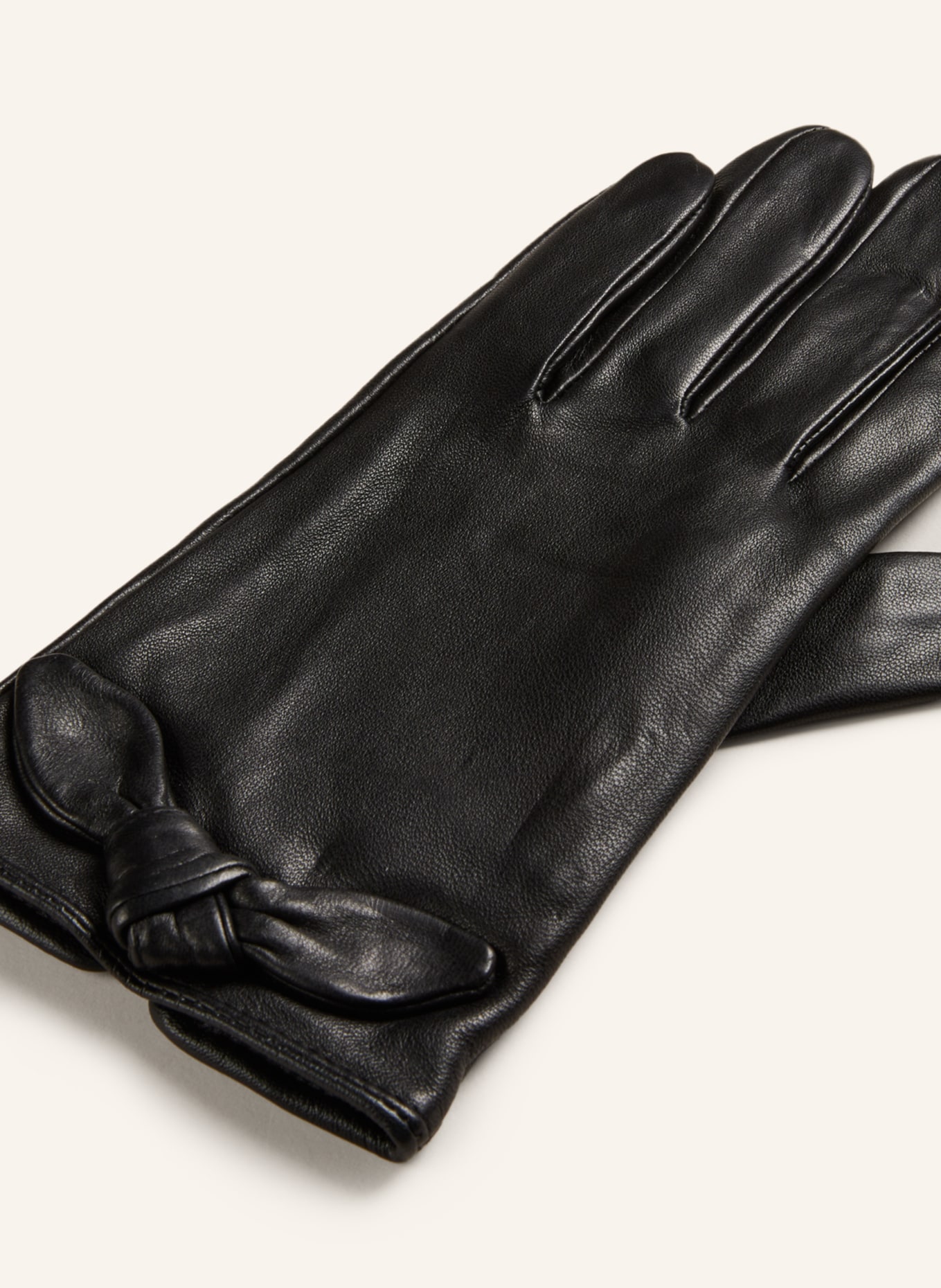 TED BAKER Leather gloves SOPHIIS, Color: BLACK (Image 2)
