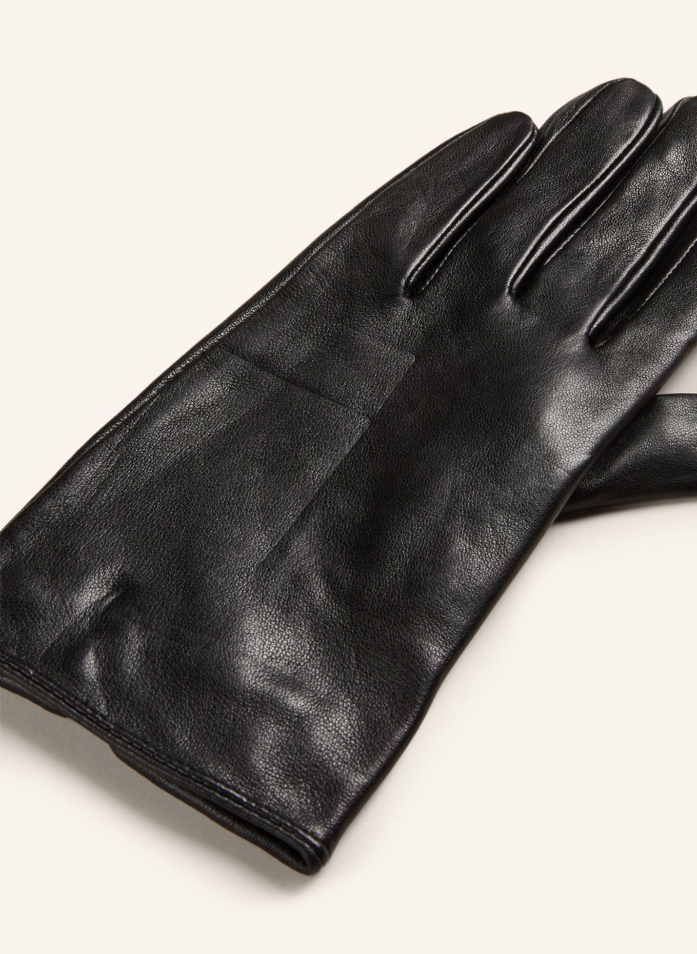 TED BAKER Leather gloves ARLEOS, Color: BLACK (Image 2)