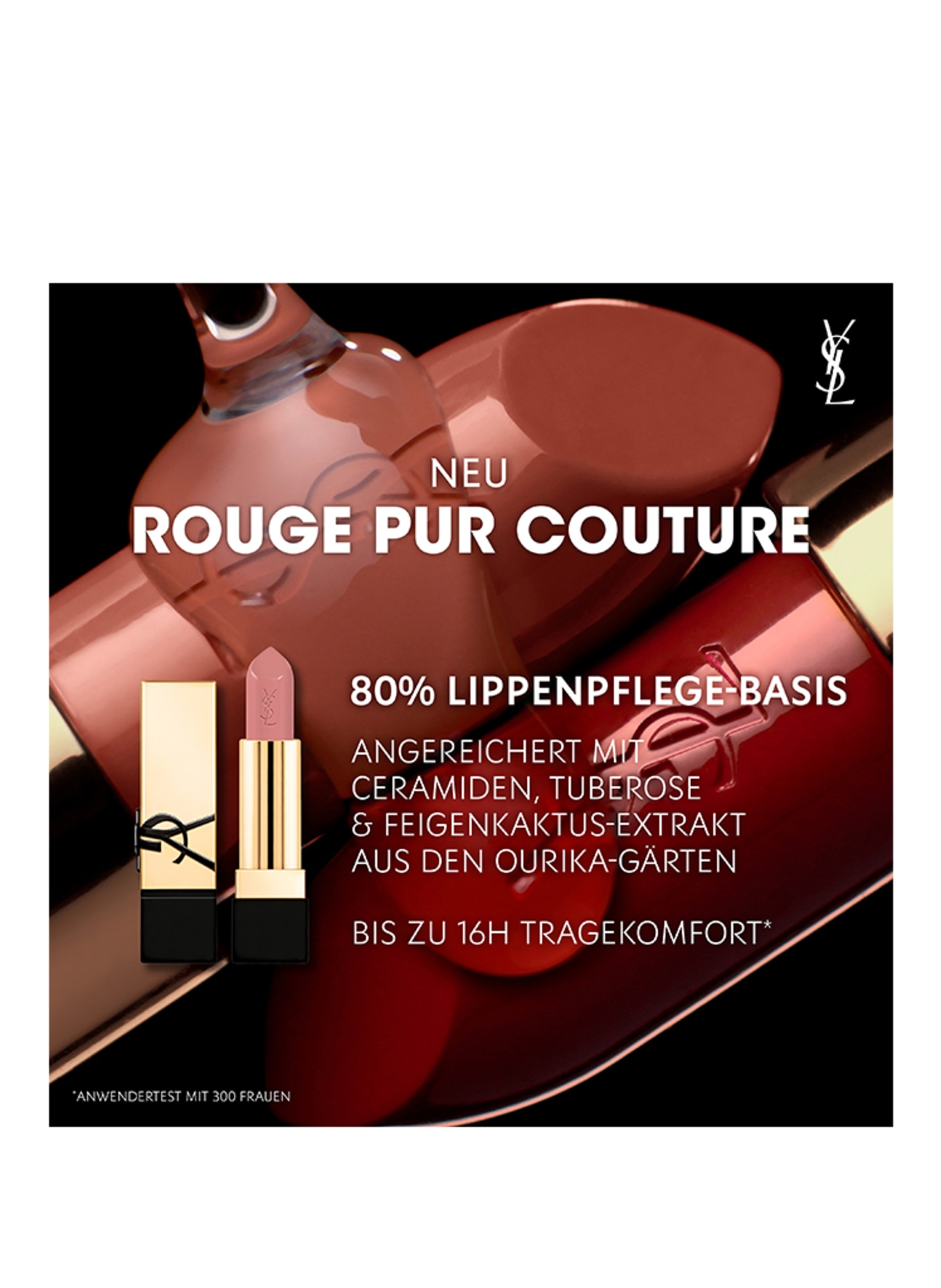 YVES SAINT LAURENT BEAUTÉ ROUGE PUR COUTURE: R12 ROUGE FEMININ