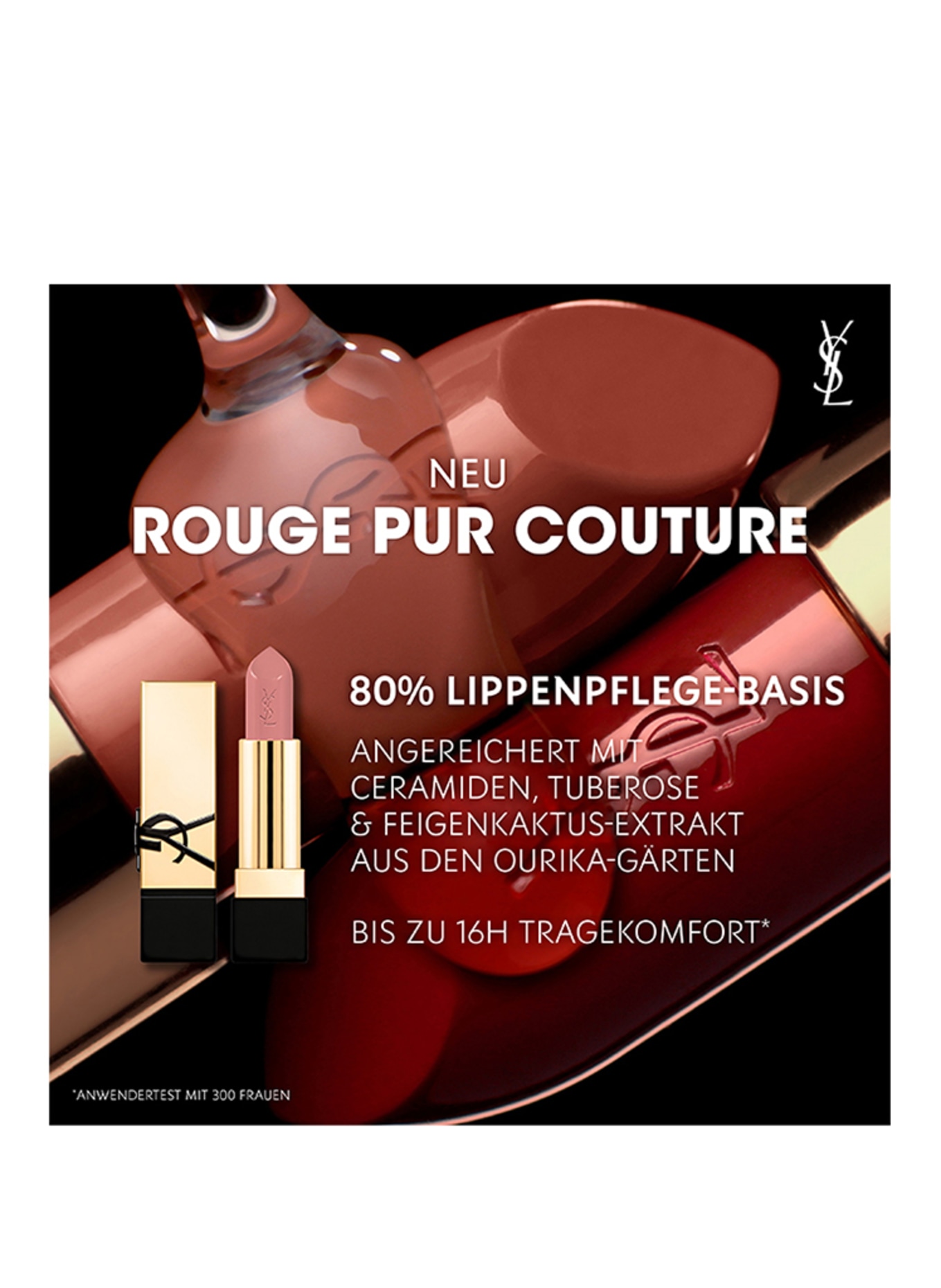 YVES SAINT LAURENT BEAUTÉ ROUGE PUR COUTURE: N3 NUDE DECOLETTÉ