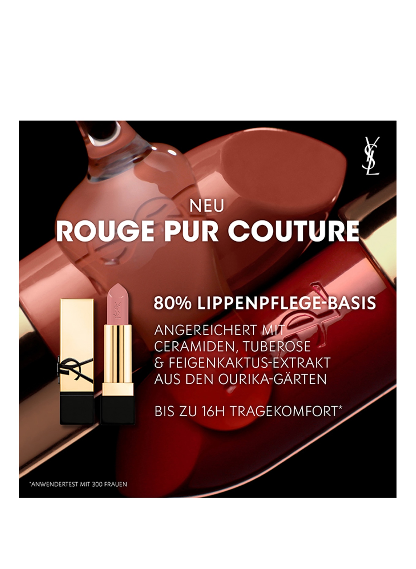 YVES SAINT LAURENT BEAUTÉ ROUGE PUR COUTURE: NM NU MUSE