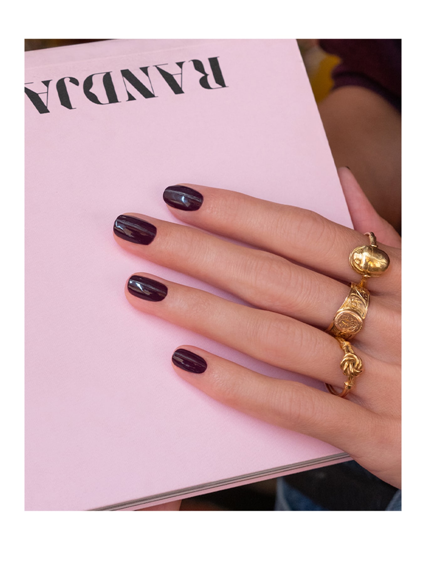 manucurist GREEN - NAIL LACQUER: AUBERGINE