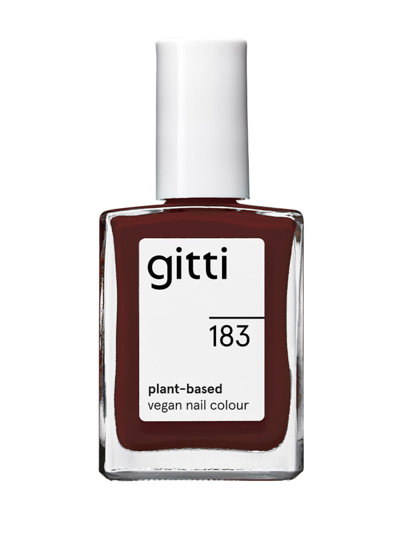 gitti PLANT-BASED VEGAN NAIL COLOUR: NO. 183 - PRECIOUS PLUM