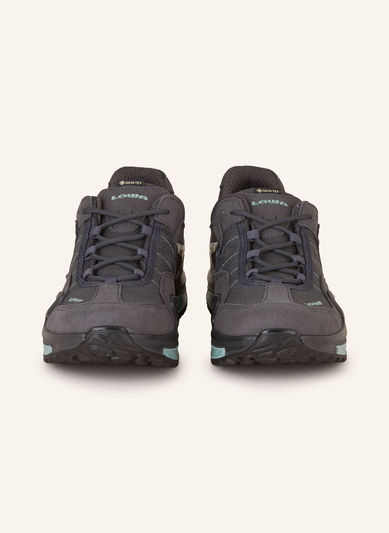 LOWA Outdoor-Schuhe GORGON GTX , Farbe: DUNKELGRAU/ HELLBLAU (Bild 3)