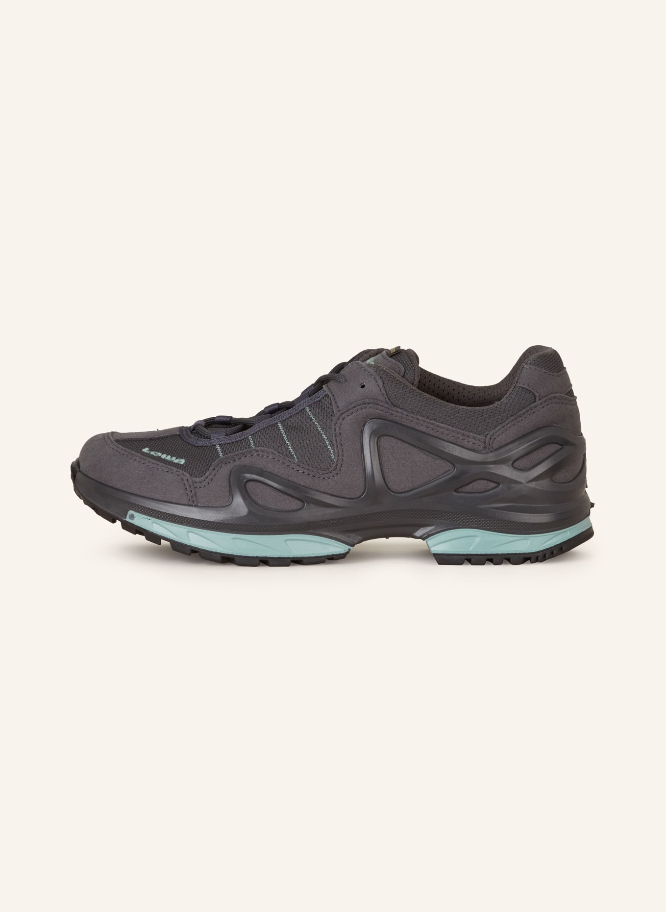 LOWA Outdoor shoes GORGON GTX , Color: DARK GRAY/ LIGHT BLUE (Image 4)
