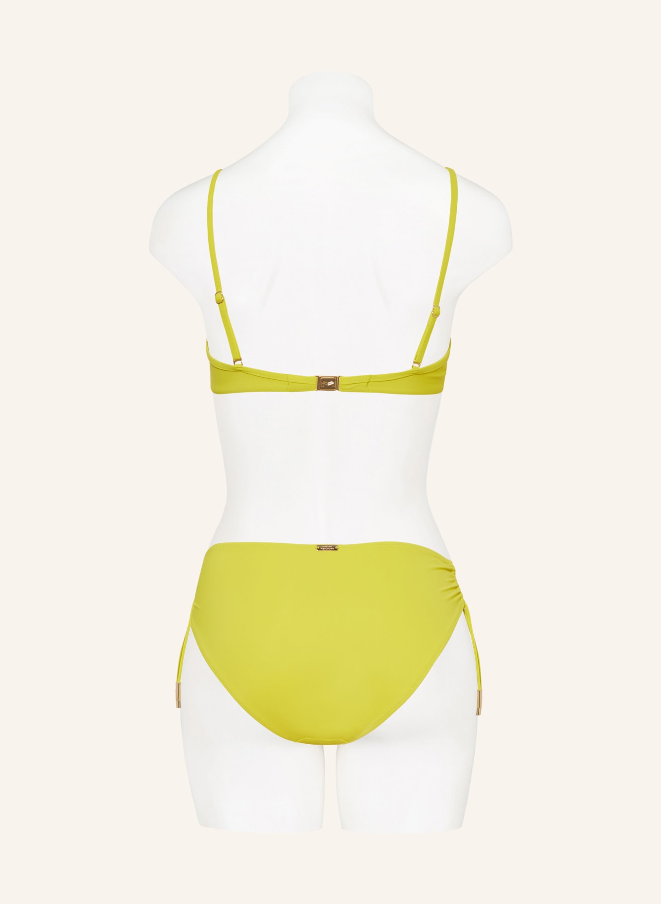 MARYAN MEHLHORN Dół od bikini typu bokserki SOLIDS z ochroną UV, Kolor: JASNOZIELONY (Obrazek 3)