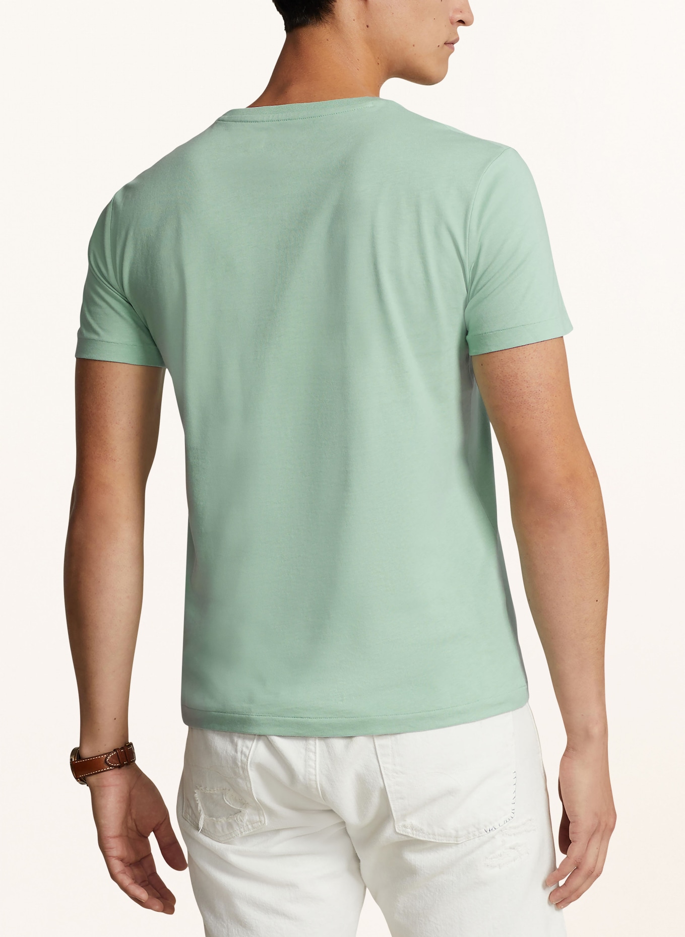 POLO RALPH LAUREN T-shirt, Color: LIGHT GREEN (Image 3)