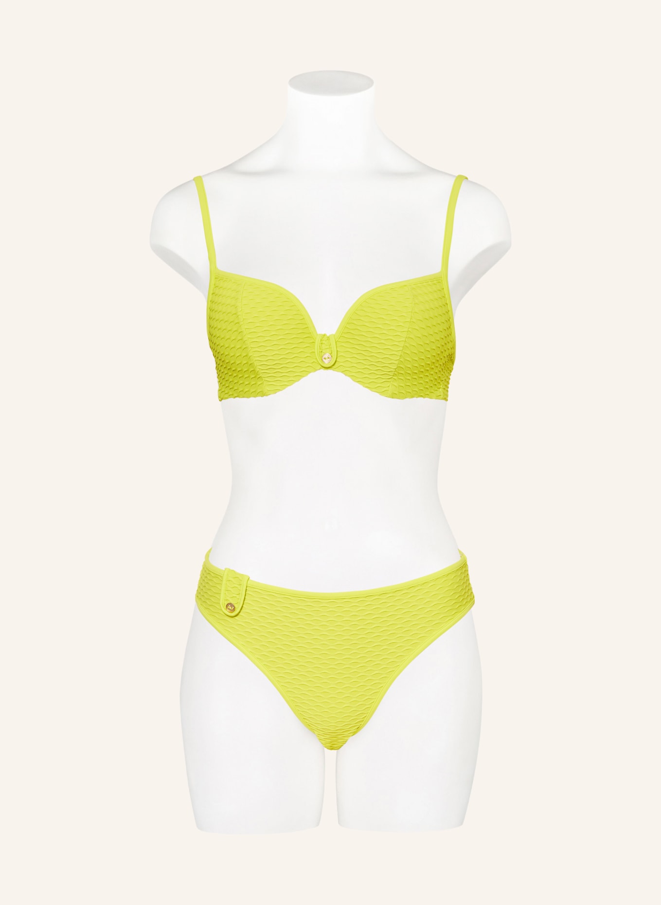 MARIE JO Basic bikini bottoms BRIGITTE, Color: LIGHT GREEN (Image 2)