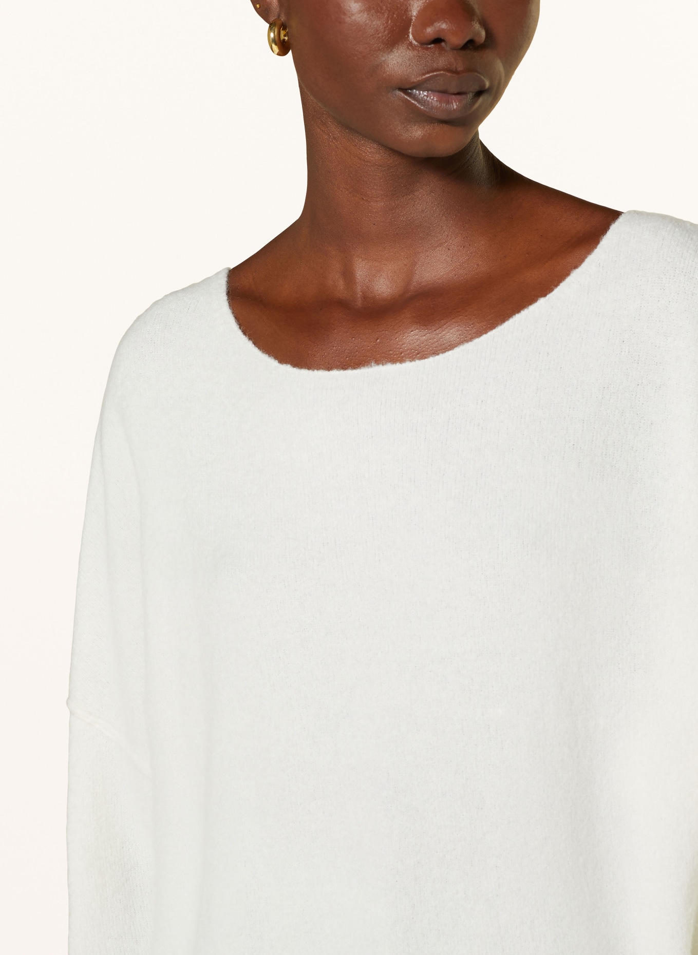 American Vintage Sweater DAM, Color: WHITE (Image 4)