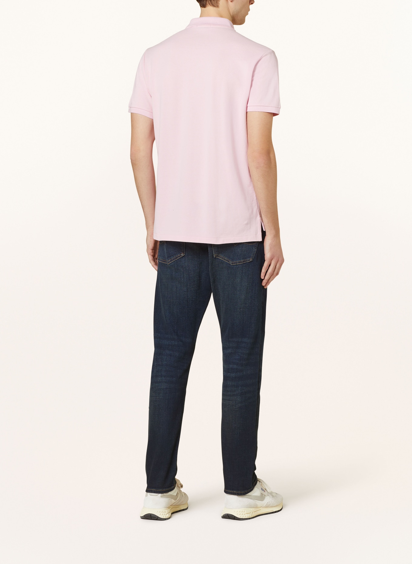 POLO RALPH LAUREN Piqué-Poloshirt Custom Slim Fit, Farbe: ROSA (Bild 3)