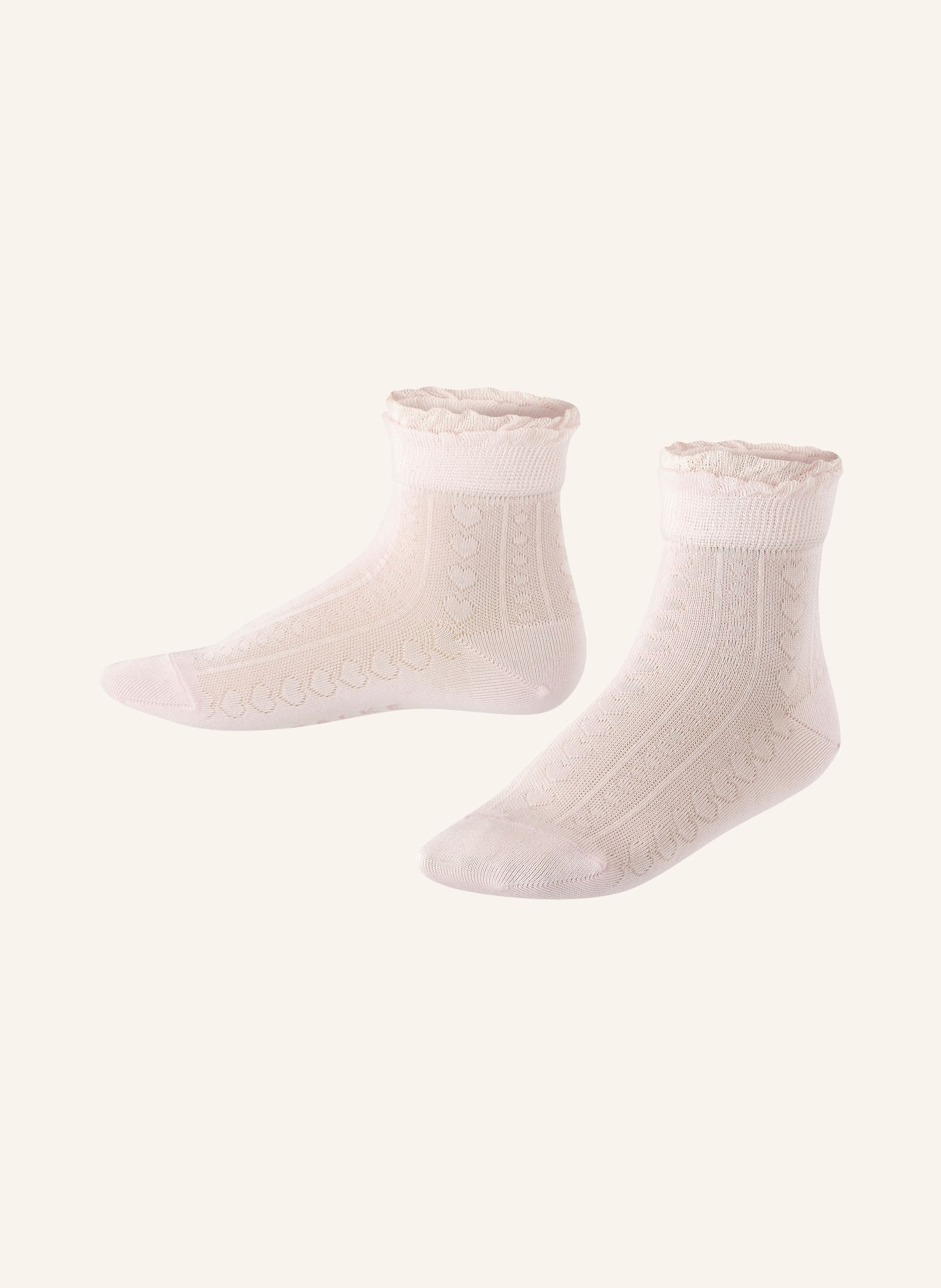 FALKE Socken ROMANTIC NET, Farbe: HELLROSA (Bild 1)