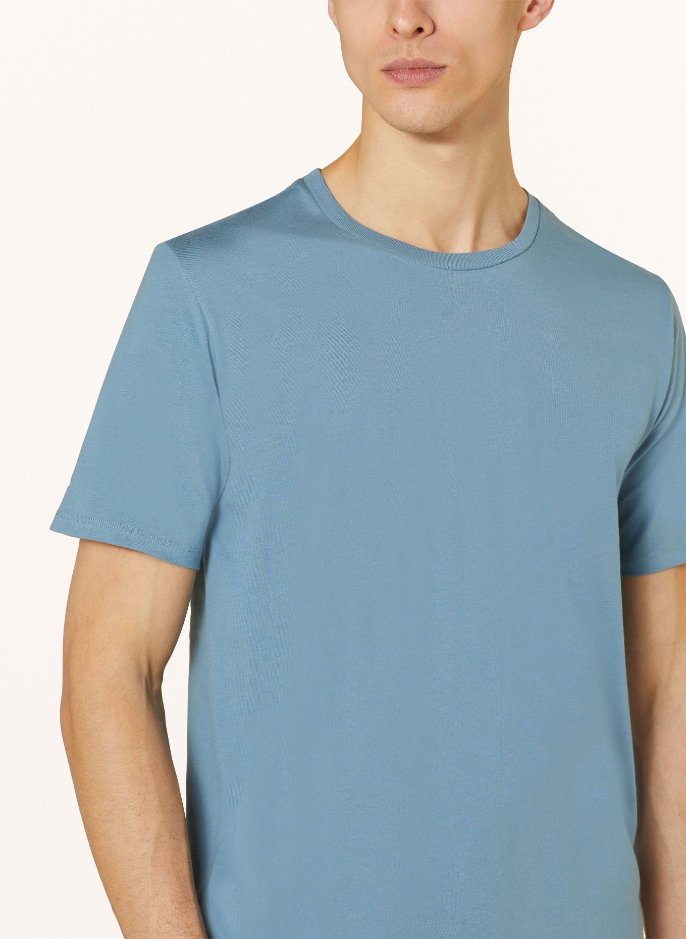 SCHIESSER Pyžamové tričko MIX+RELAX, Barva: ČERNOŠEDÁ (Obrázek 4)
