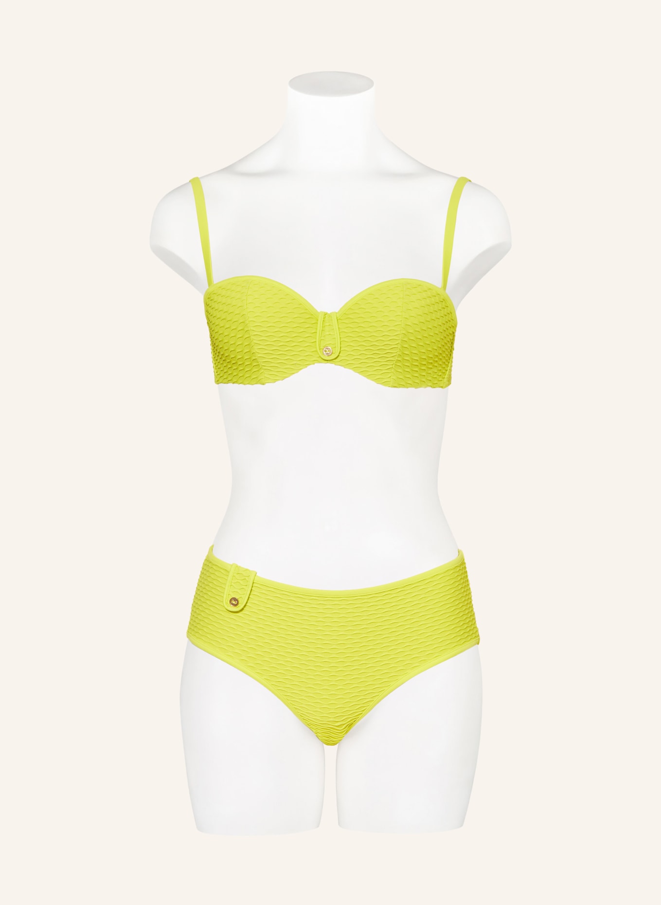 MARIE JO Underwired bikini top BRIGITTE, Color: LIGHT GREEN (Image 2)