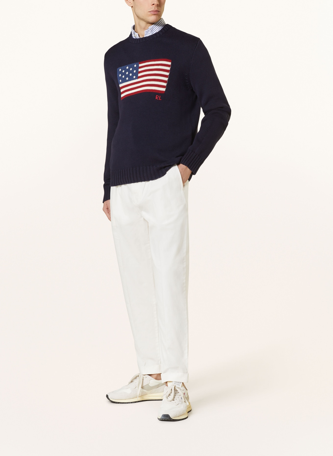 POLO RALPH LAUREN Sweater , Color: DARK BLUE/ RED/ WHITE (Image 2)
