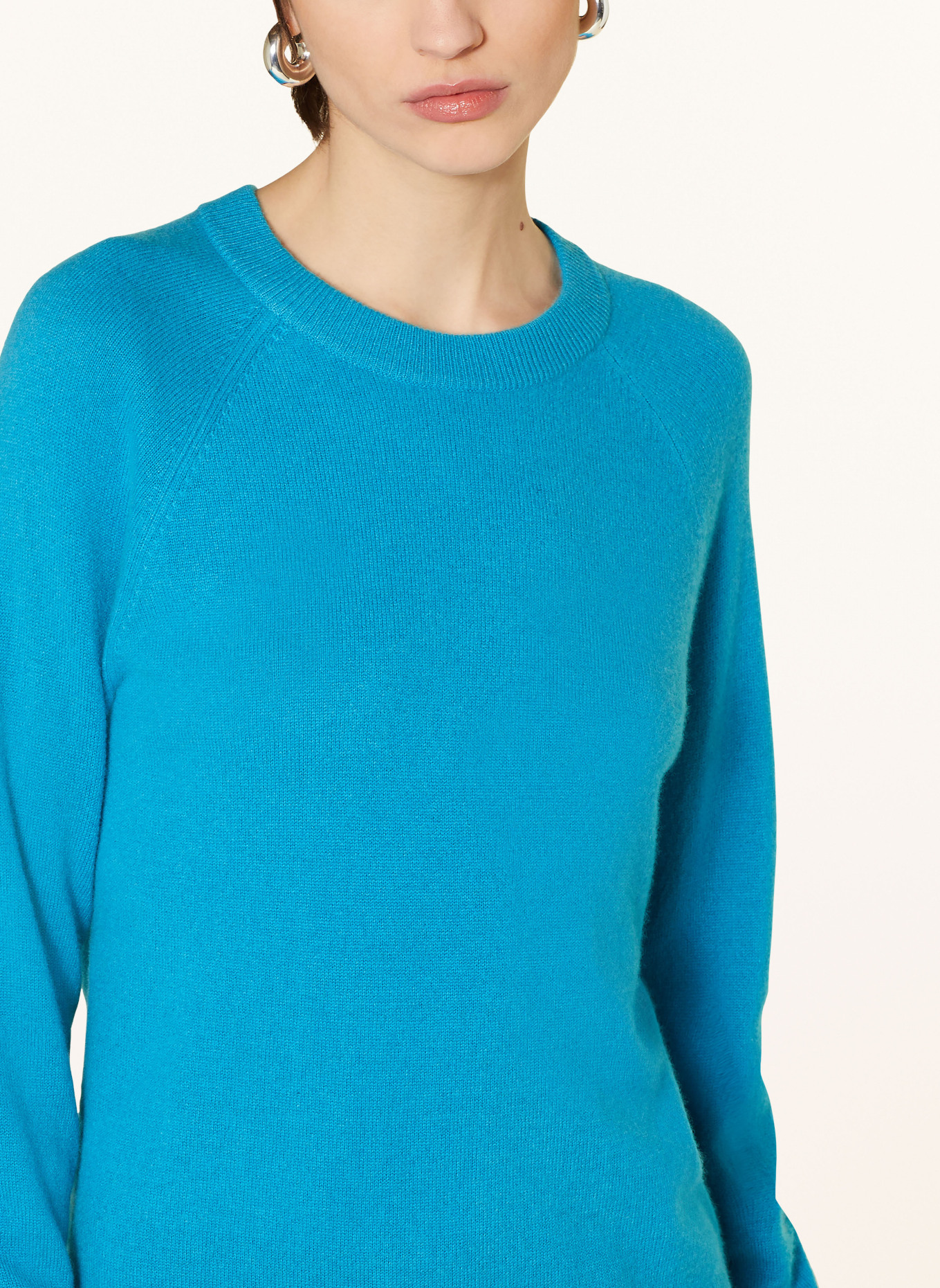 SAMSØE  SAMSØE Cashmere sweater BOSTON, Color: TURQUOISE (Image 4)