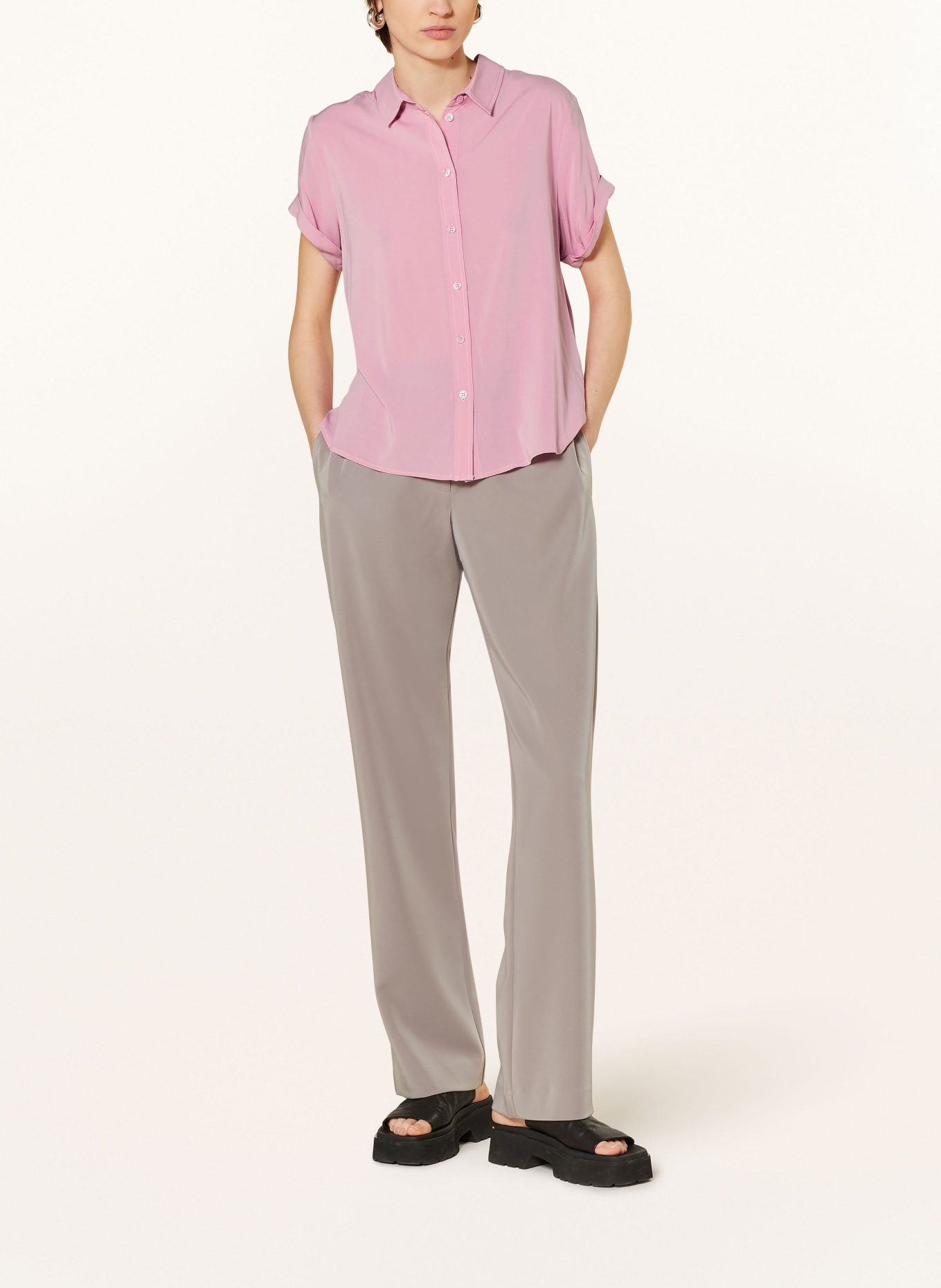 SAMSØE  SAMSØE Hemdbluse MAJAN: ROSA