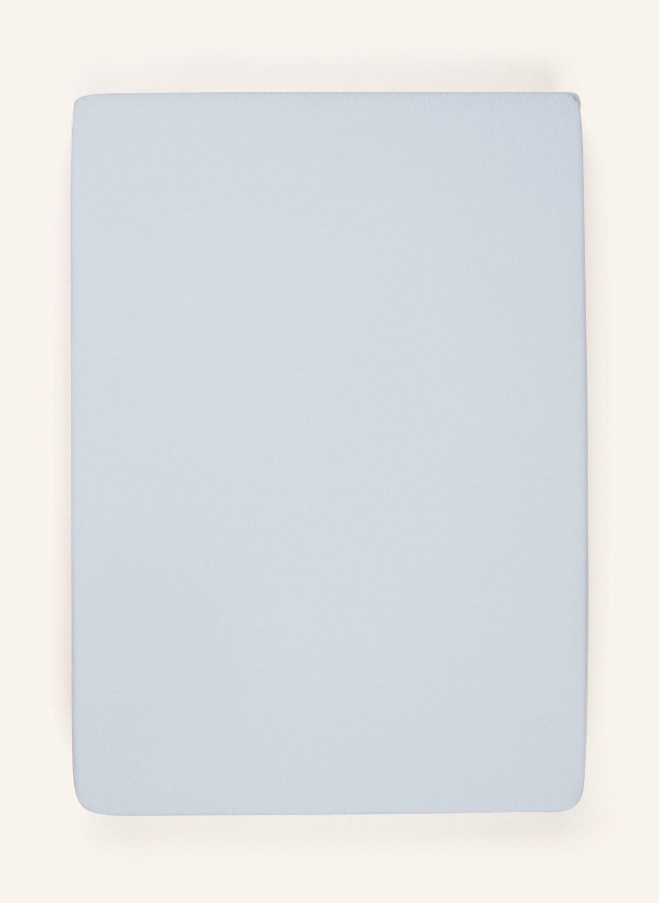 FORMESSE Prześcieradło z gumką do łóżek kontynentalnych BELLA DONNA ALTO: JASNONIEBIESKI